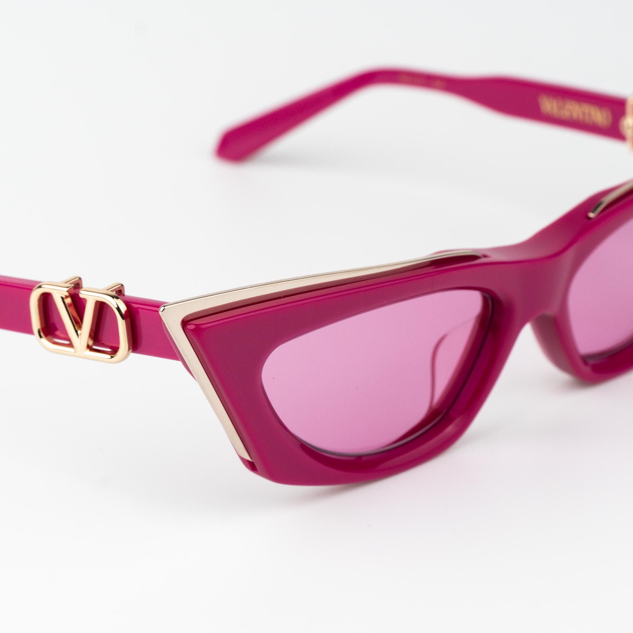 Valentino Valentino Women Sunglasses V - GOLDCUT - I VLS-113C-55 Size ONE SIZE - 6 Thumbnail