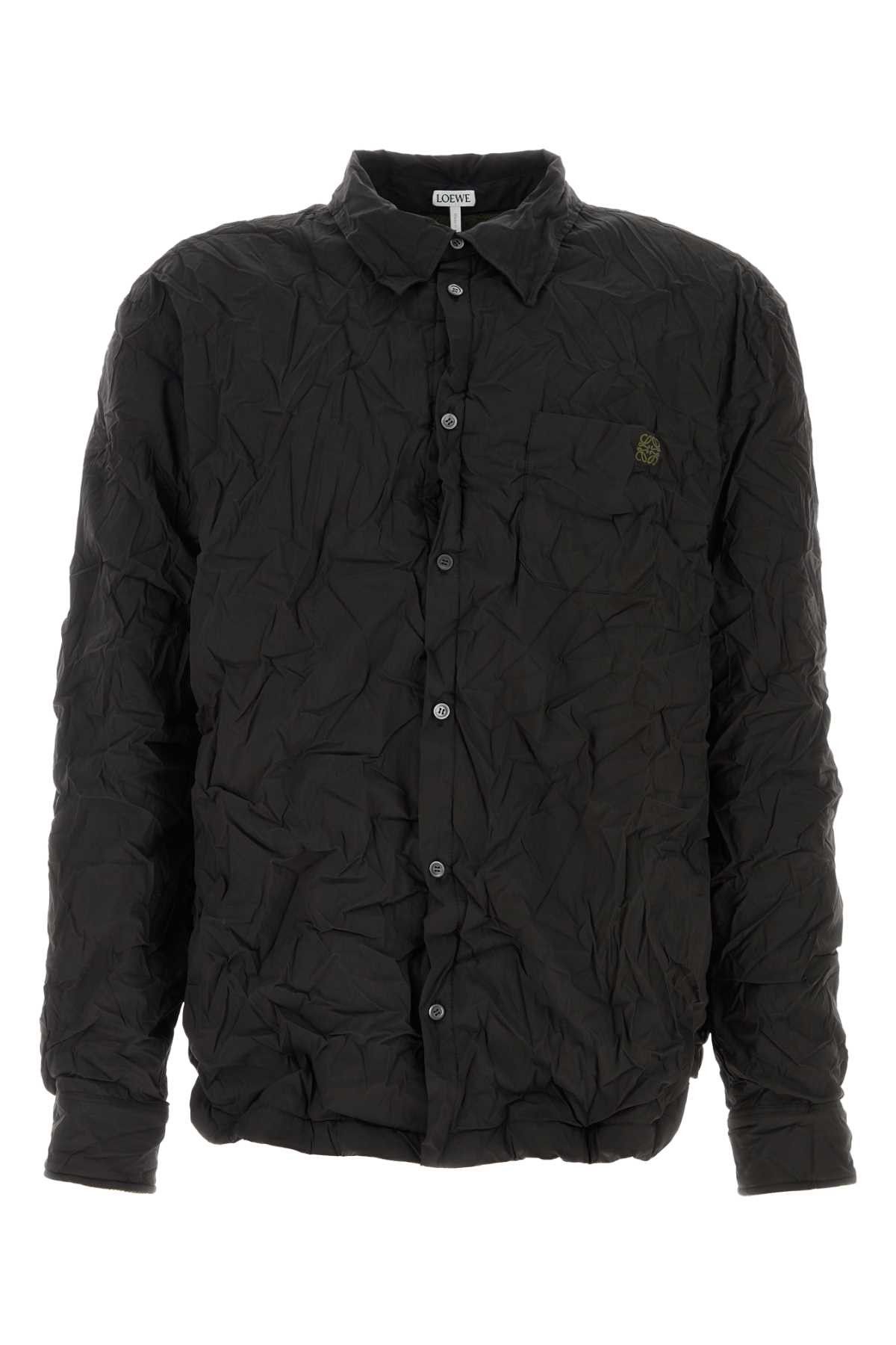 Loewe Black Poplin Shirt Size US XL / EU 56 / 4 - 1 Thumbnail