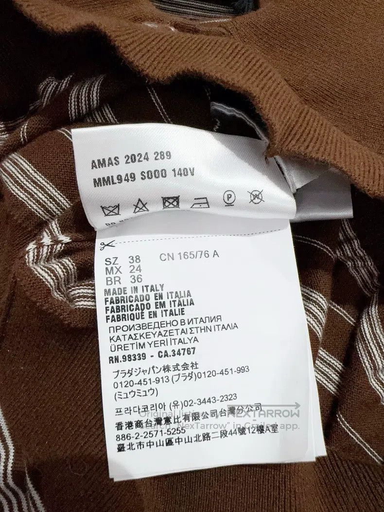 Miu Miu Miu Miu 38 Spring and summer polo shirt Size M / US 6-8 / IT 42-44 - 5 Thumbnail