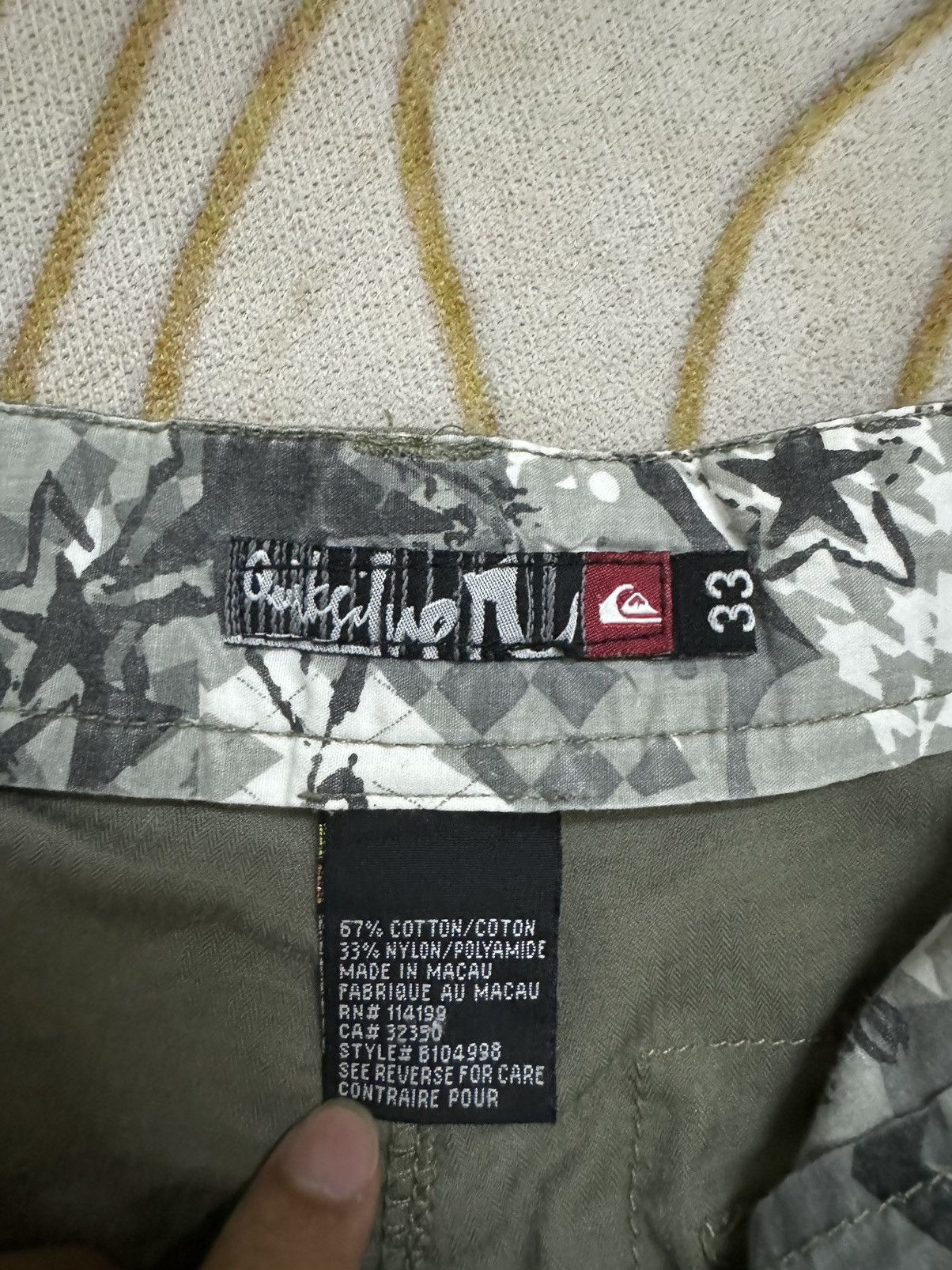 Quiksilver × Vintage VINTAGE QUICKSILVER SHORTS Size US 35 - 7 Thumbnail