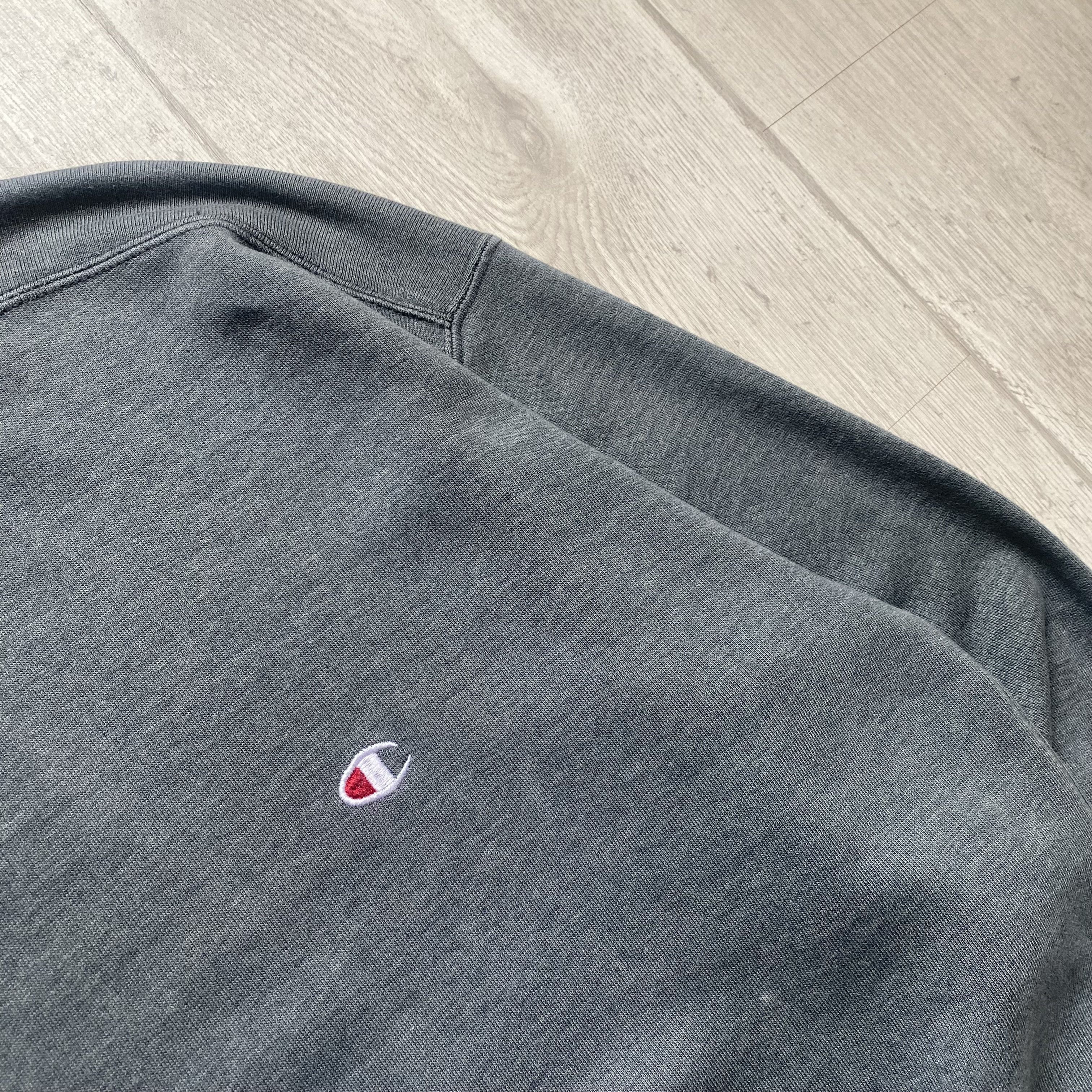Champion Vintage 90s Champion Reverse Sweatshir Turtleneck Sunfaded Size US M / EU 48-50 / 2 - 6 Thumbnail