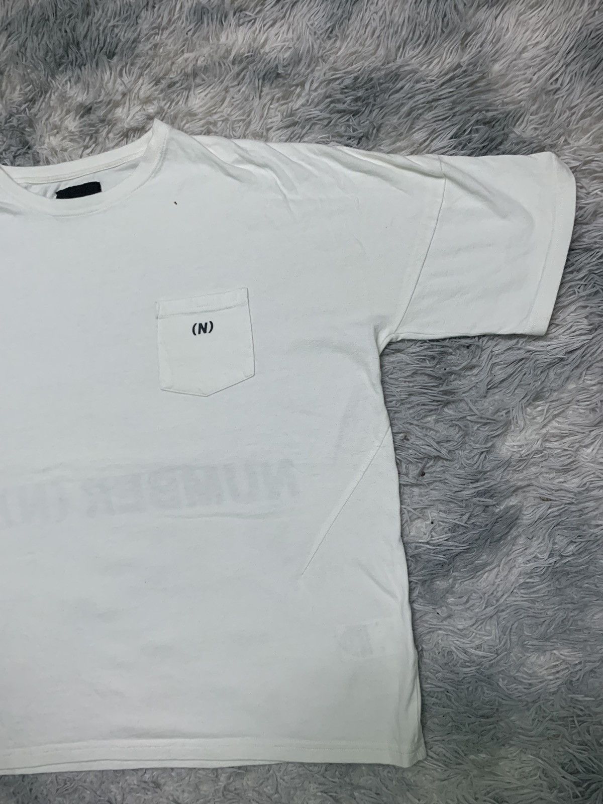 Number (N)ine NUMBER (N)INE SINGLE POCKET T SPELL OUT ON BACK Size US L / EU 52-54 / 3 - 4 Thumbnail