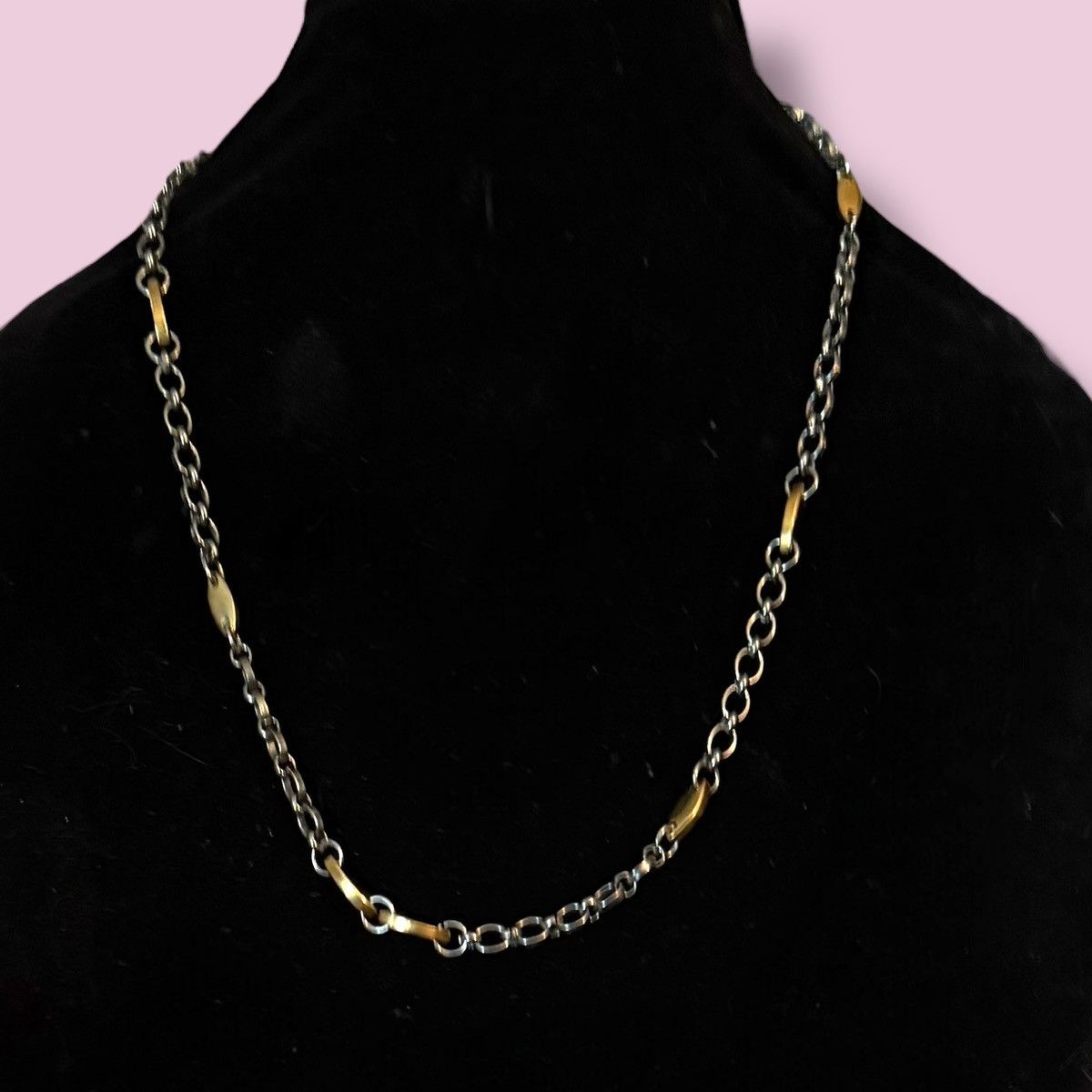 Other David Sigal unisex two tone stainless steel necklace Size ONE SIZE - 1 Thumbnail