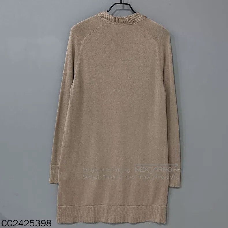 Hermes Hermes Oatmeal knit cardigan Size XS / US 0-2 / IT 36-38 - 3 Thumbnail