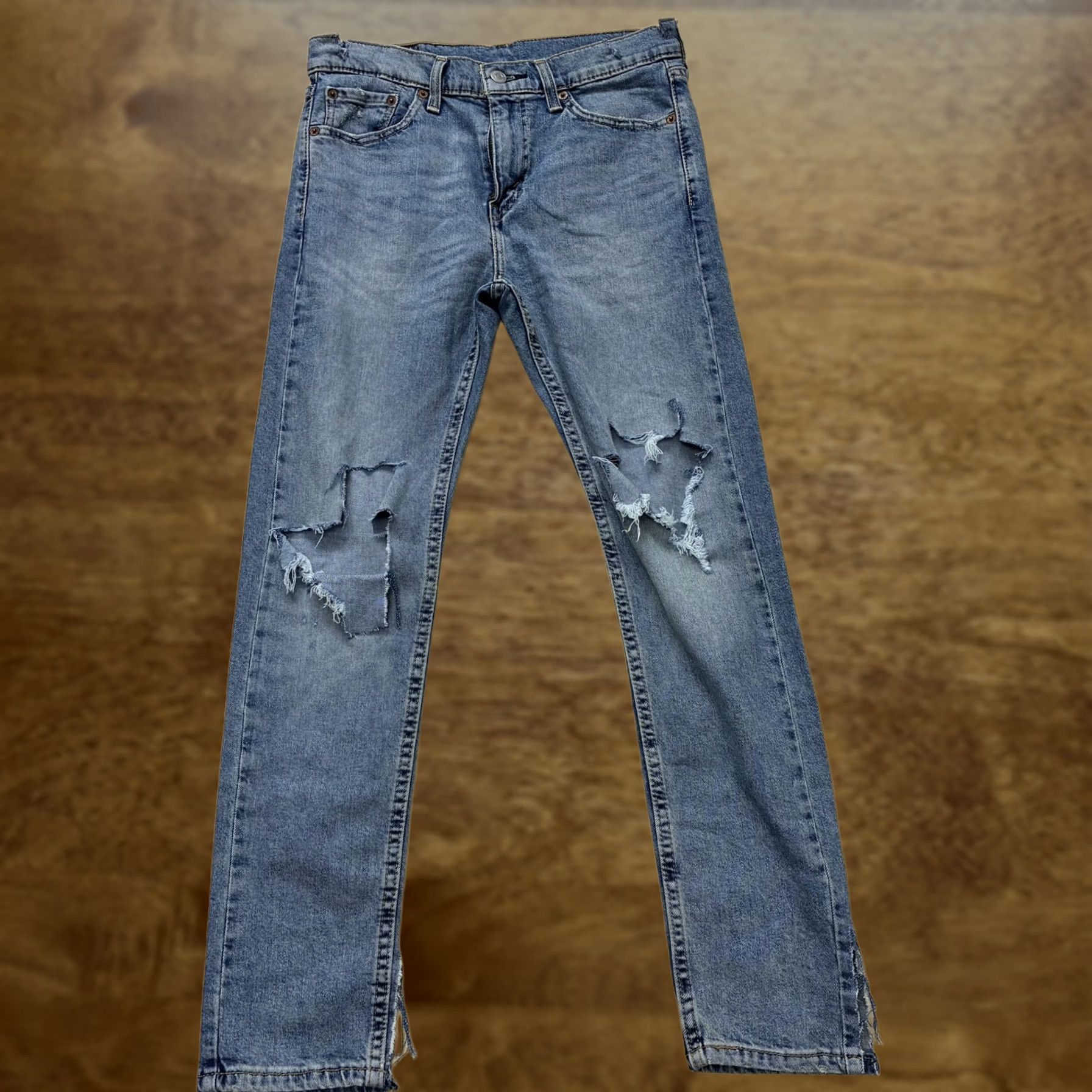 Levi's Levi'S 510 Slim Skinny Jeans Men Blue Medium Wash - Pre-Owned Size US 30 / EU 46 - 1 Thumbnail