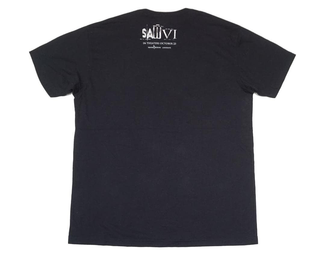 Vintage 00’s Saw VI T-Shirt Movie Vintage Size US XXS / EU 40 - 3 Thumbnail