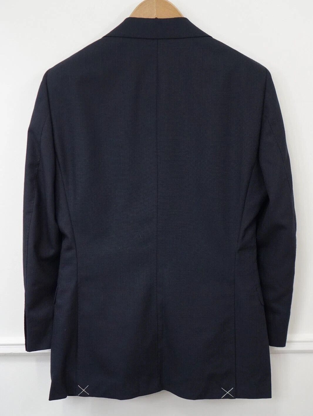 Suitsupply Men Suitsupply Blazer La Spalla Wool Navy Blue Dugdale US38 Size 38R - 2 Thumbnail