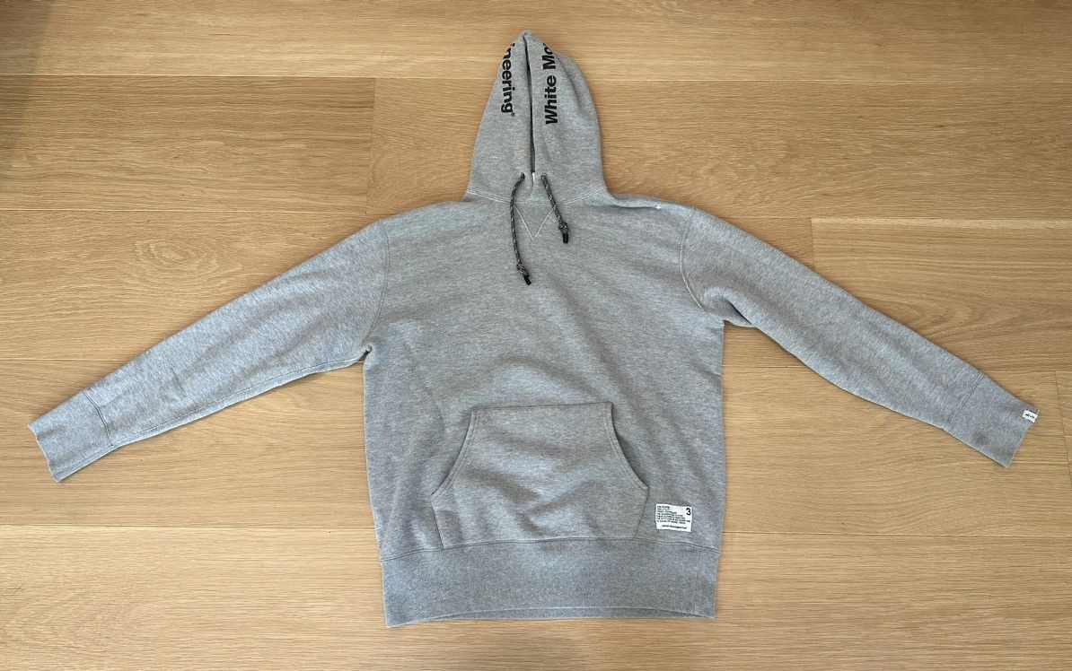 White Mountaineering White Mountaineering Grey Minimal Hoodie Size US M / EU 48-50 / 2 - 1 Thumbnail