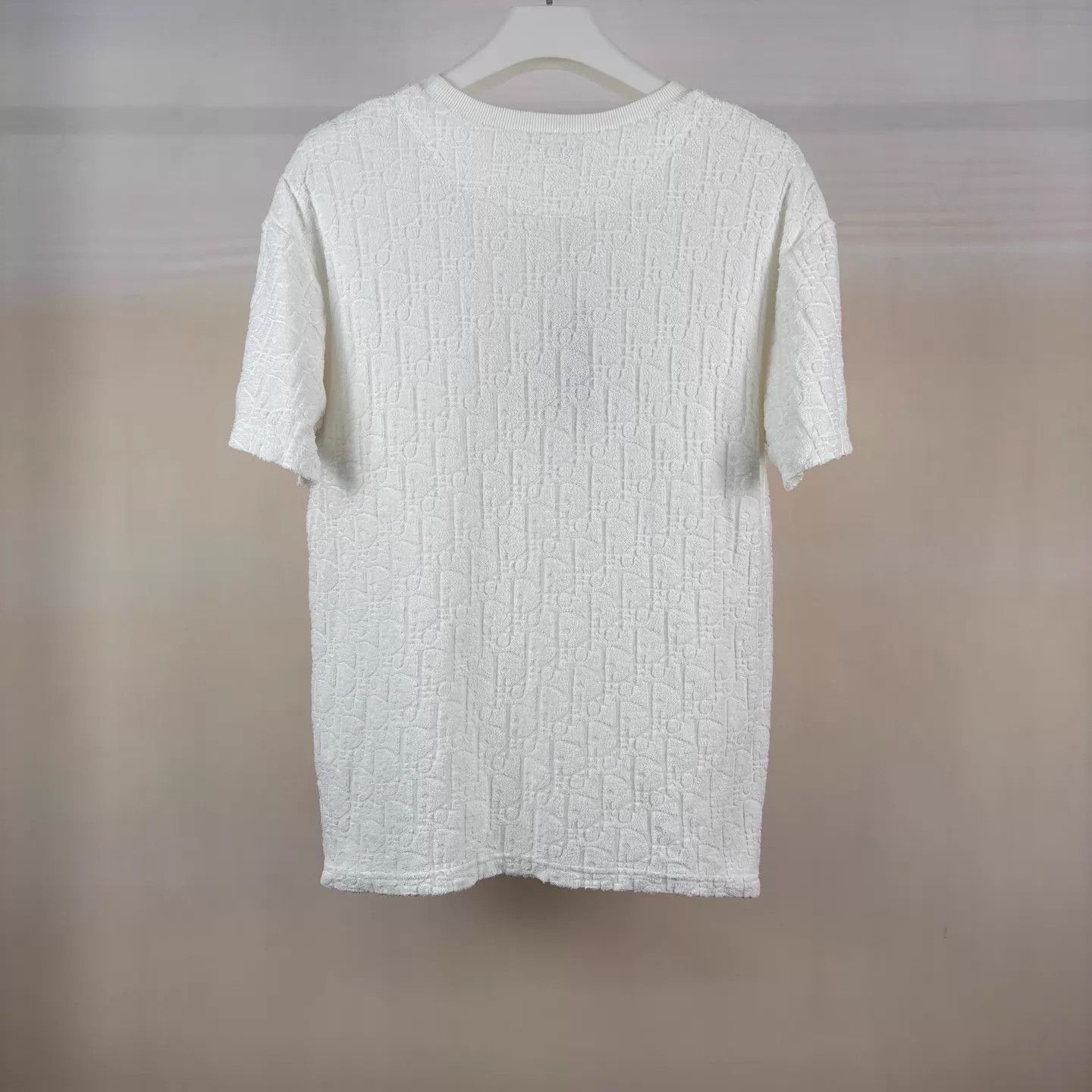 Dior Dior White Slogan Oblique Tee L Italy 100% Cotton Size US L / EU 52-54 / 3 - 2 Thumbnail