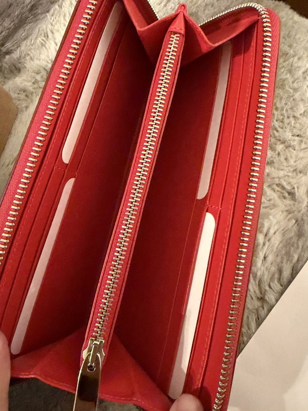 Christian Louboutin Panettone wallet nv calf p/spikes rg Size ONE SIZE - 6 Thumbnail