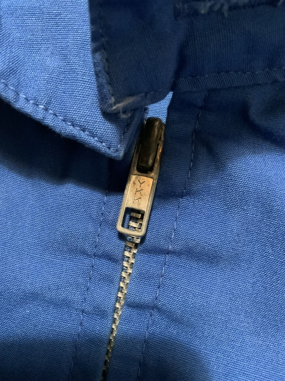 Vintage Vintage 70s 80s King Louie Work Blue Union Made Zip Jacket Size US M / EU 48-50 / 2 - 6 Thumbnail