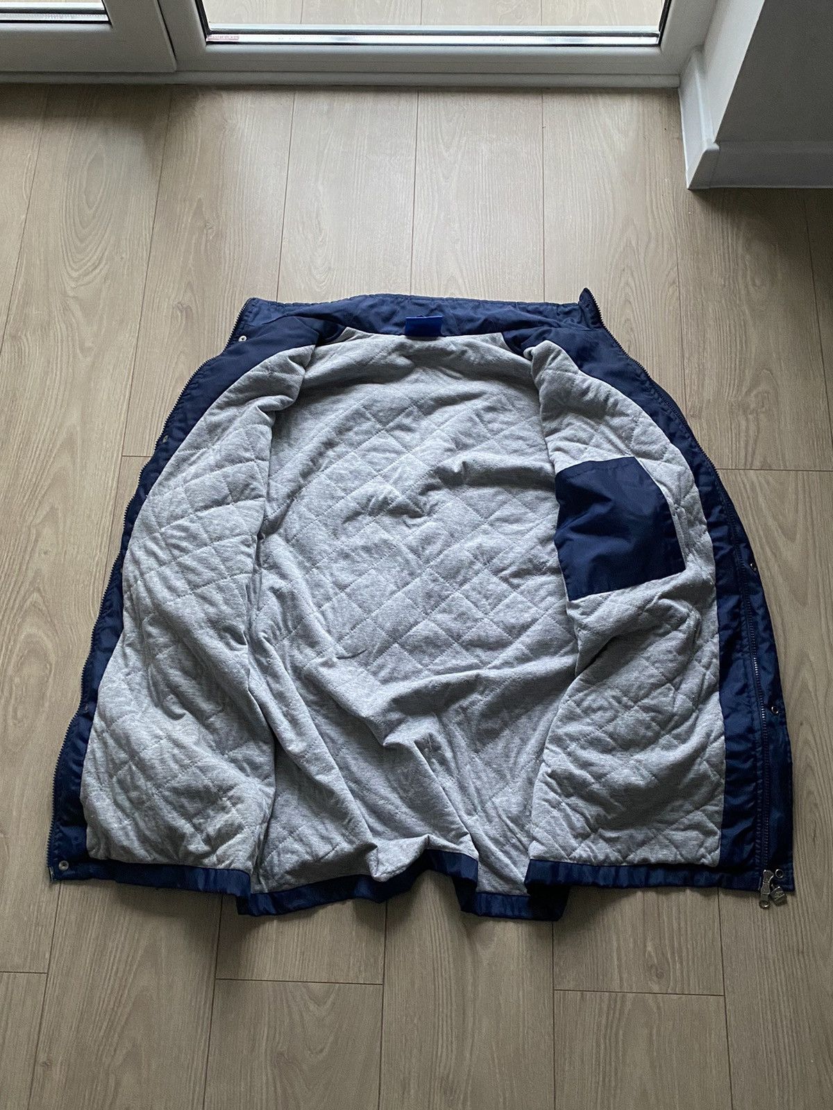Umbro 90s Scotland Umbro Logo Bench Coat Jacket Size US M / EU 48-50 / 2 - 10 Thumbnail