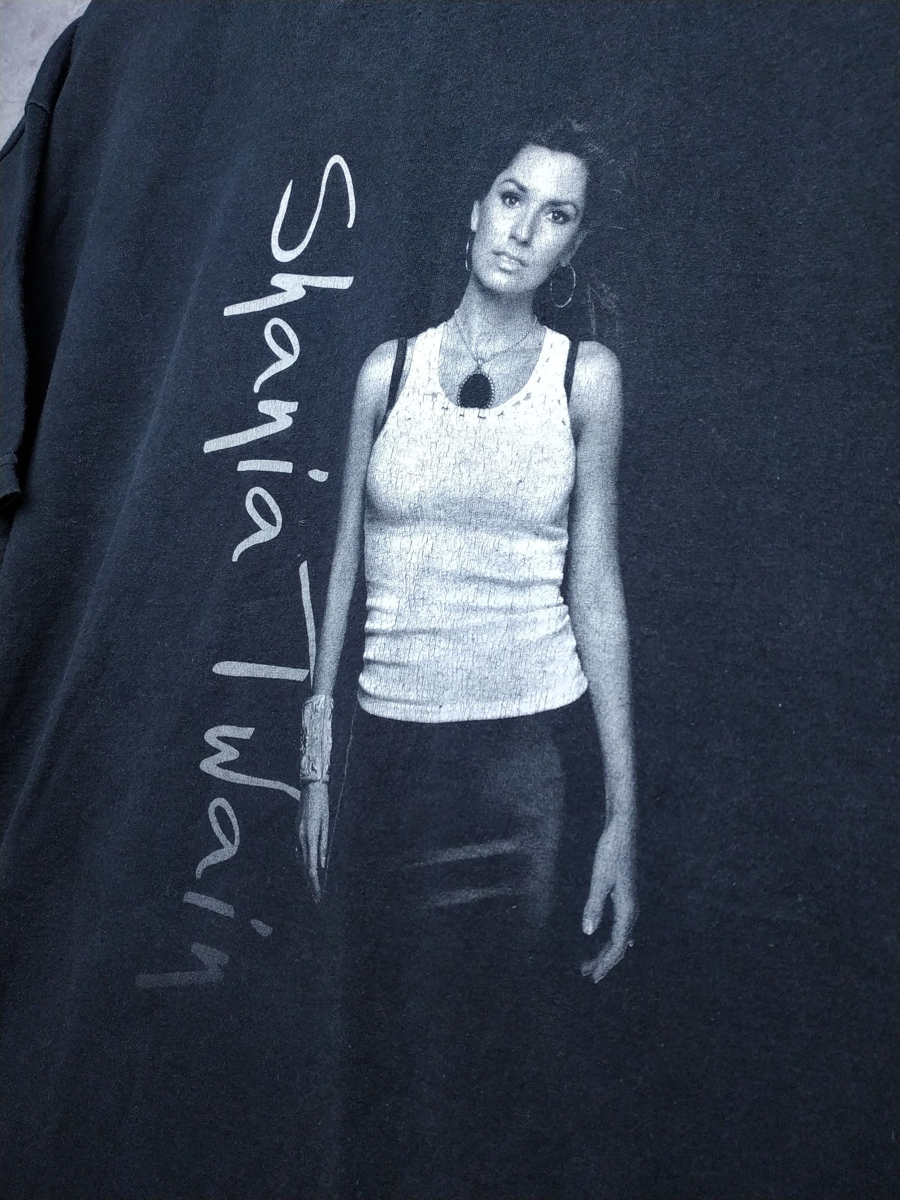 Band Tees Shania Twain Vintage Band Tee Up Tour 2004 Vintage Tshirt Size US XL / EU 56 / 4 - 4 Thumbnail