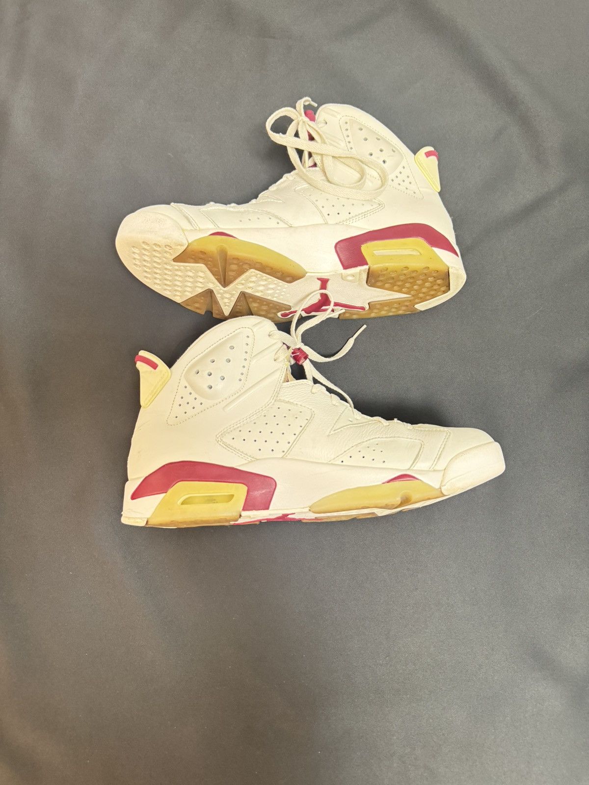 Nike Nike Air Jordan 6 Retro White Maroon US 10.5 Size US 10.5 / EU 43-44 - 6 Thumbnail