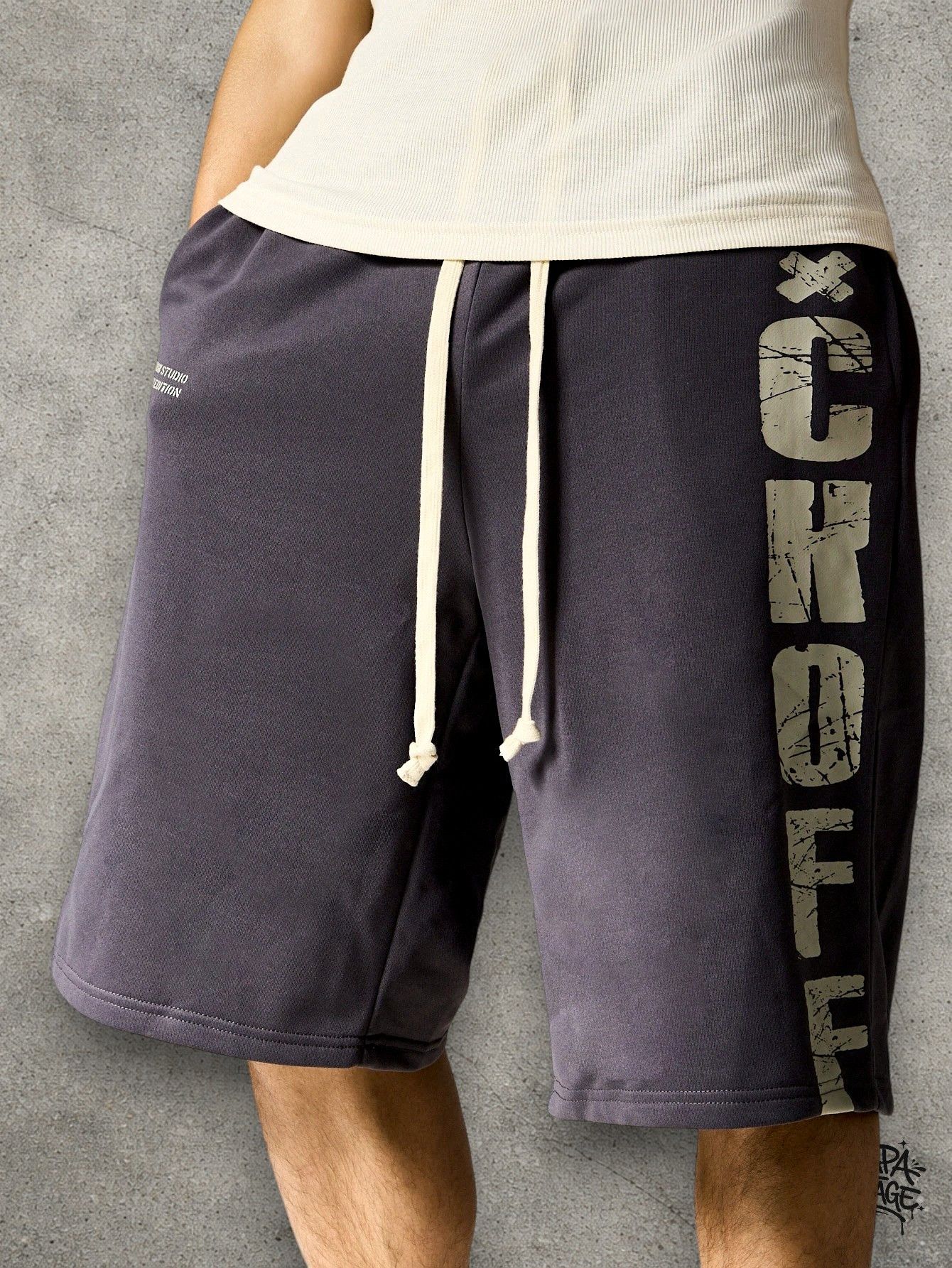 Japanese Brand Washed streetwear shorts Size US 32 / EU 48 - 3 Thumbnail