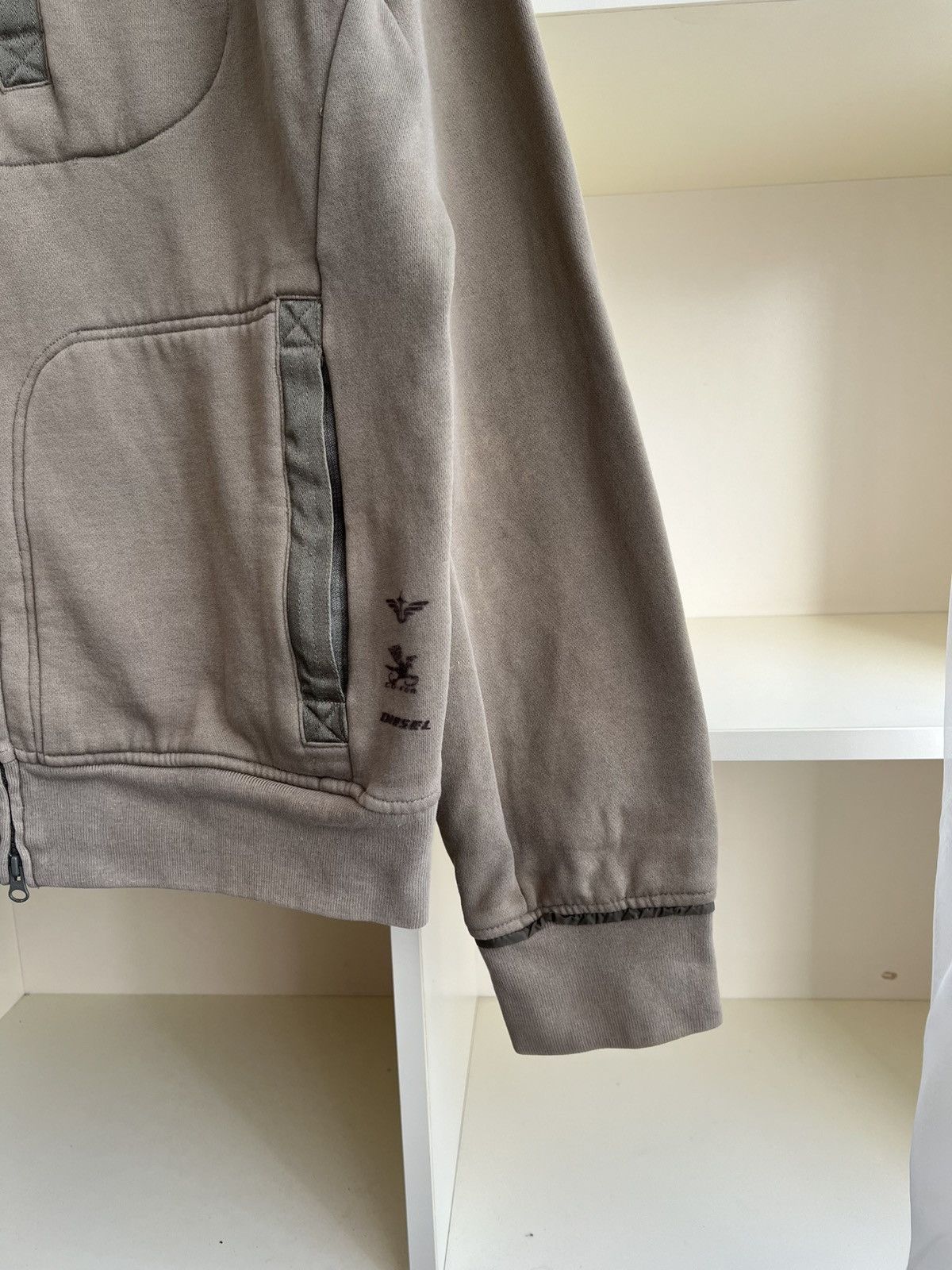 Diesel Vintage Diesel Zip Sweatshirt Size XXL Size US XXL / EU 58 / 5 - 3 Thumbnail