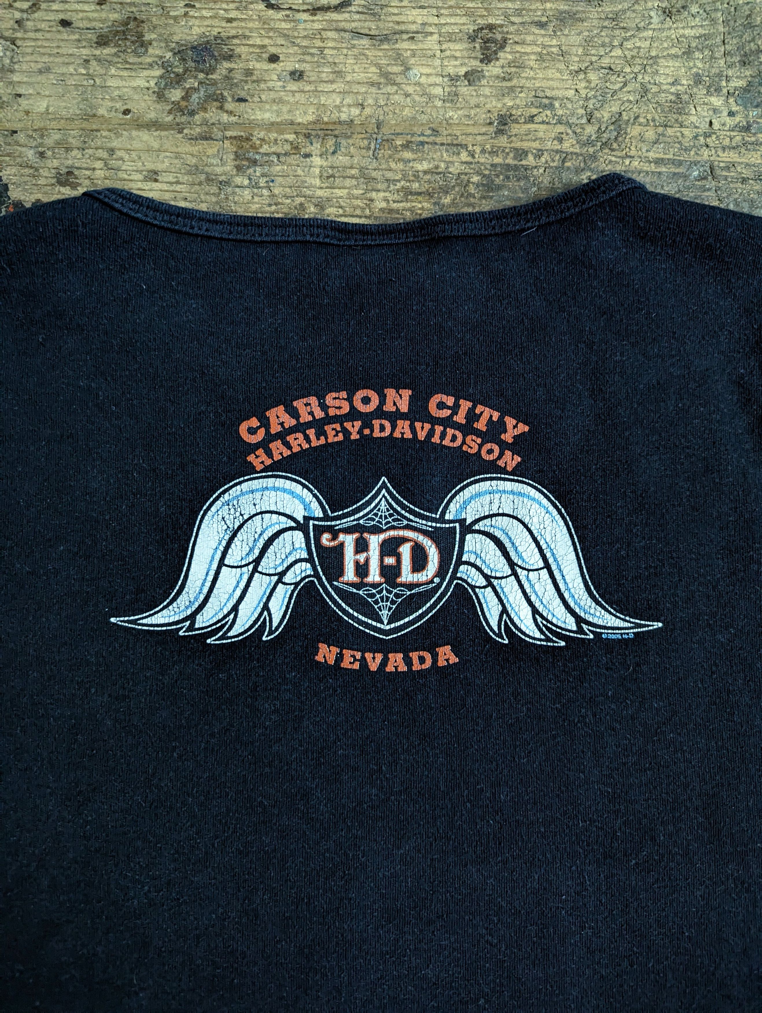 Harley Davidson 2005 Harley Davidson Carson City T Shirt Top Size M / US 6-8 / IT 42-44 - 5 Thumbnail