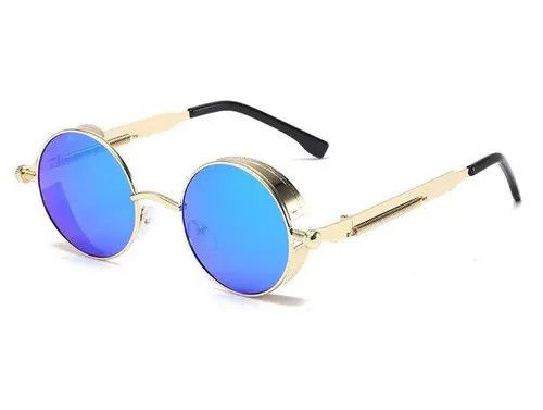 Designer × Vintage 🔥Steampunk Sunglasses Round Glasses🔥 Size ONE SIZE - 2 Thumbnail