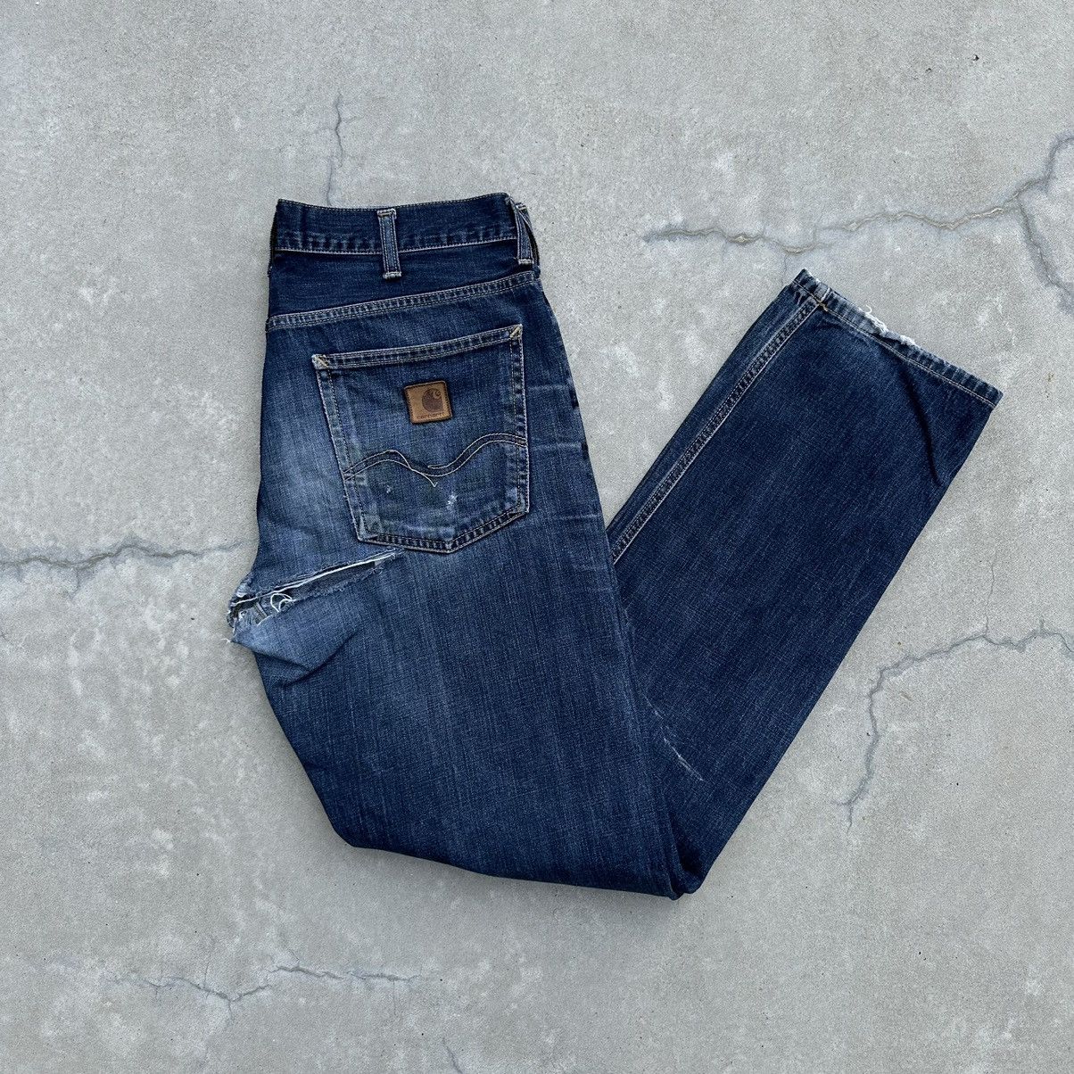 Carhartt × Vintage Vintage Japanese Style Carhartt Jeans Marlow Pants Y2K 00s Size US 32 / EU 48 - 1 Thumbnail