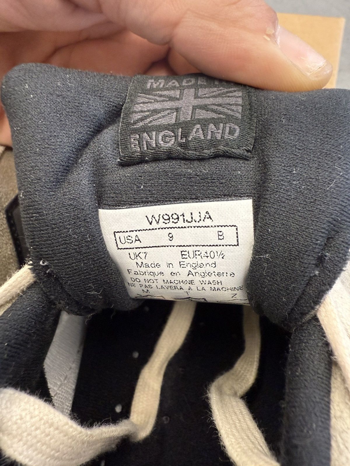 JJJJound × New Balance 2023 New Balance 991 MiUK JJJJound Grey Olive Size US 9 / IT 39 - 9 Thumbnail