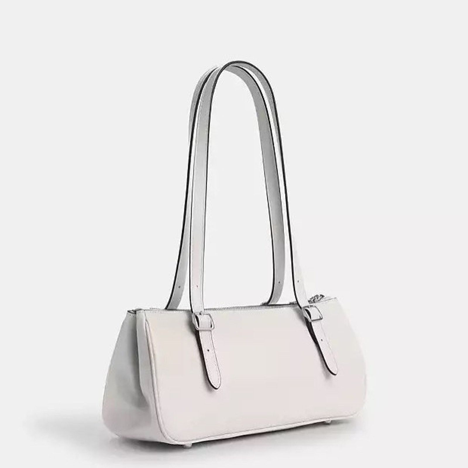 Coach NWT Coach Asher Shoulder Bag CBJ05 Glazed Leathe Chalk Size ONE SIZE - 8 Thumbnail