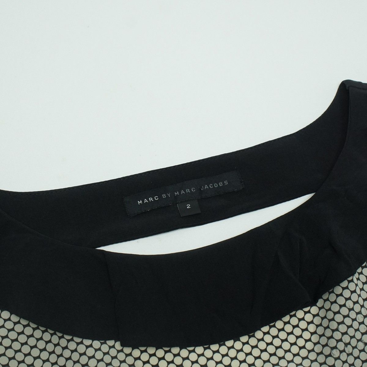 Marc Jacobs *NoTariff Marc Jacobs Dot Pattern LS Dress Size ONE SIZE - 7 Thumbnail