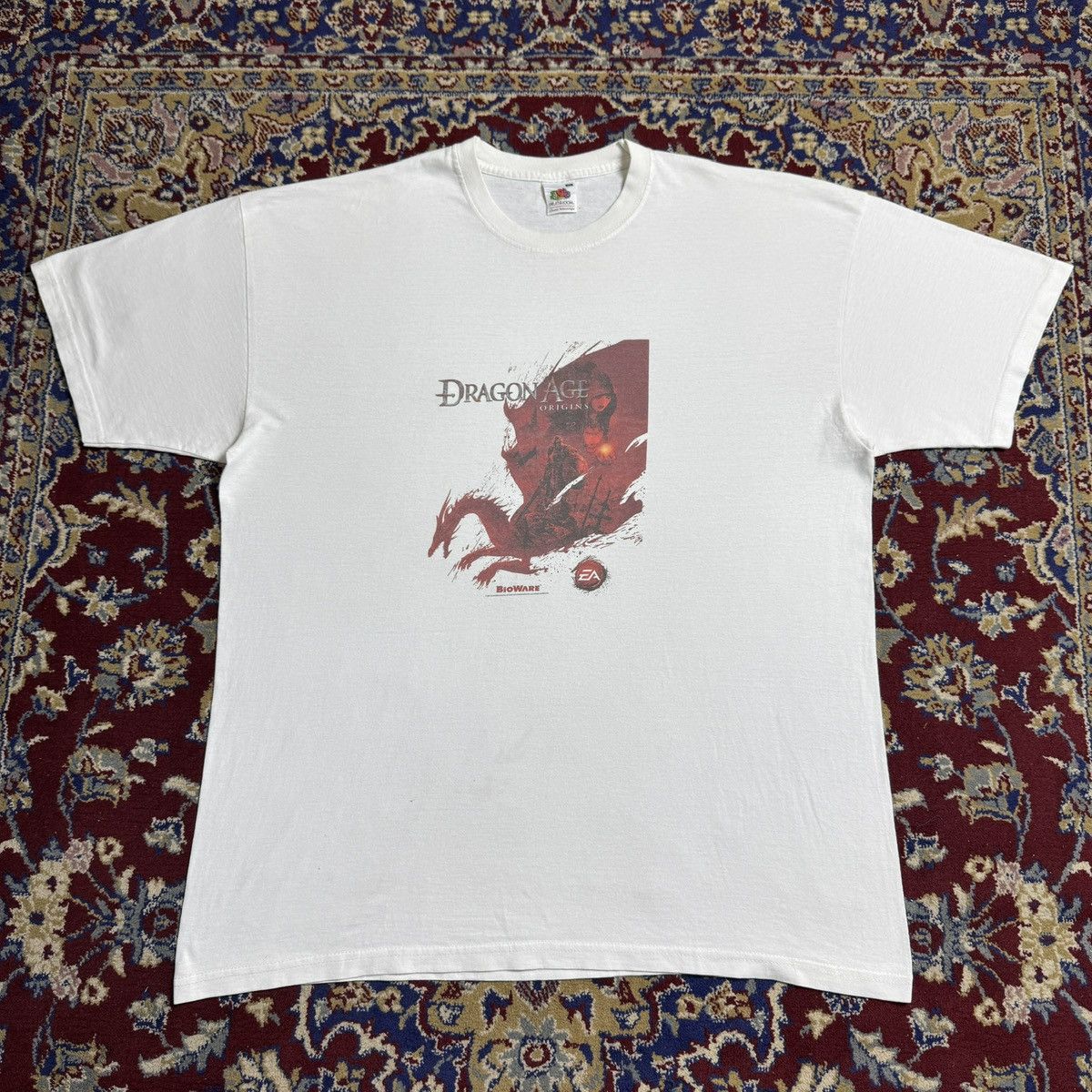 Playstation 2000s Dragon Age Origins BioWare EA video game promo tee y2k Size US XL / EU 56 / 4 - 2 Thumbnail