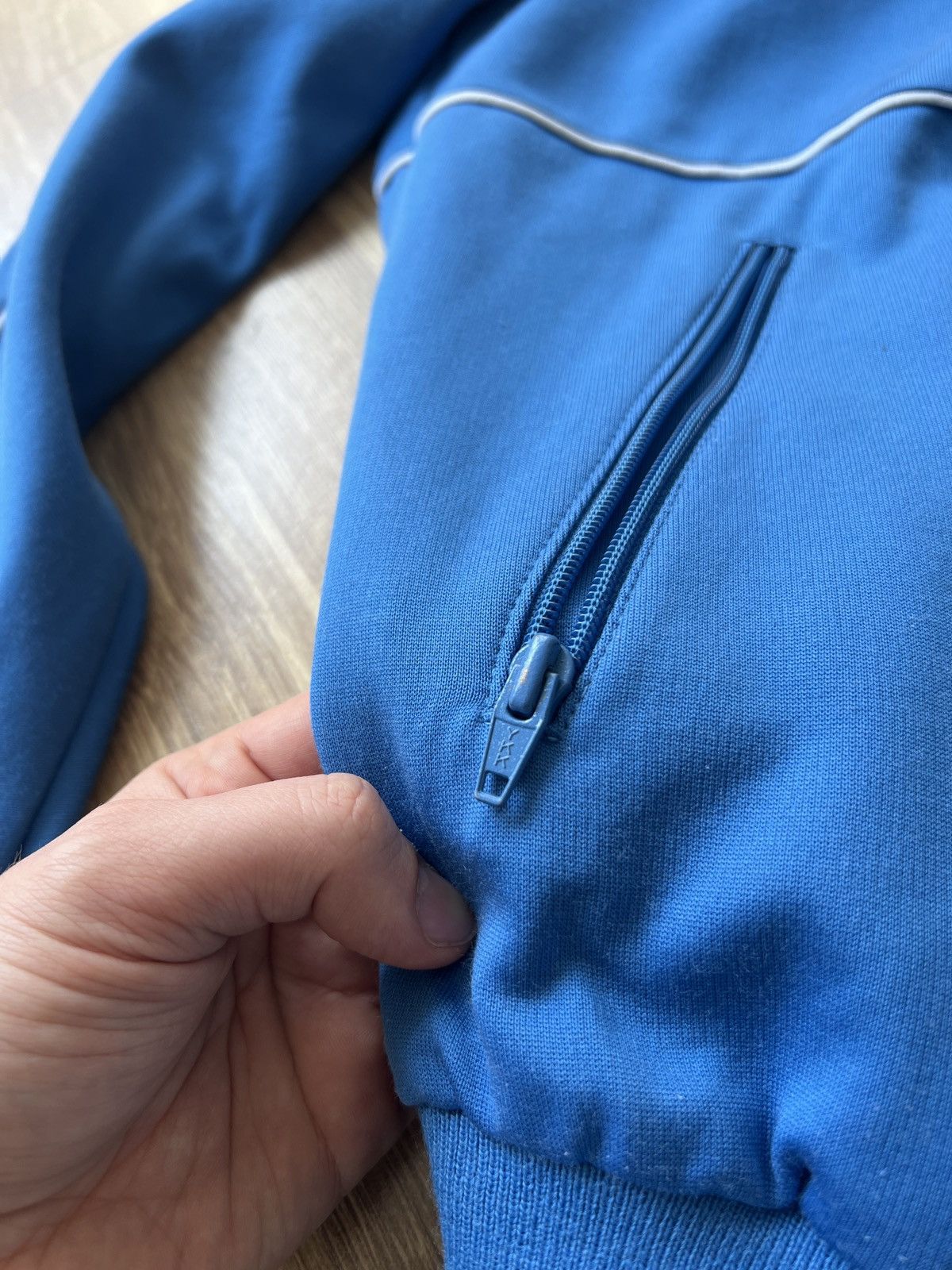 Adidas Vintage Adidas 80s Blue Track Suit Size 52 Made In Austria Size US M / EU 48-50 / 2 - 10 Thumbnail