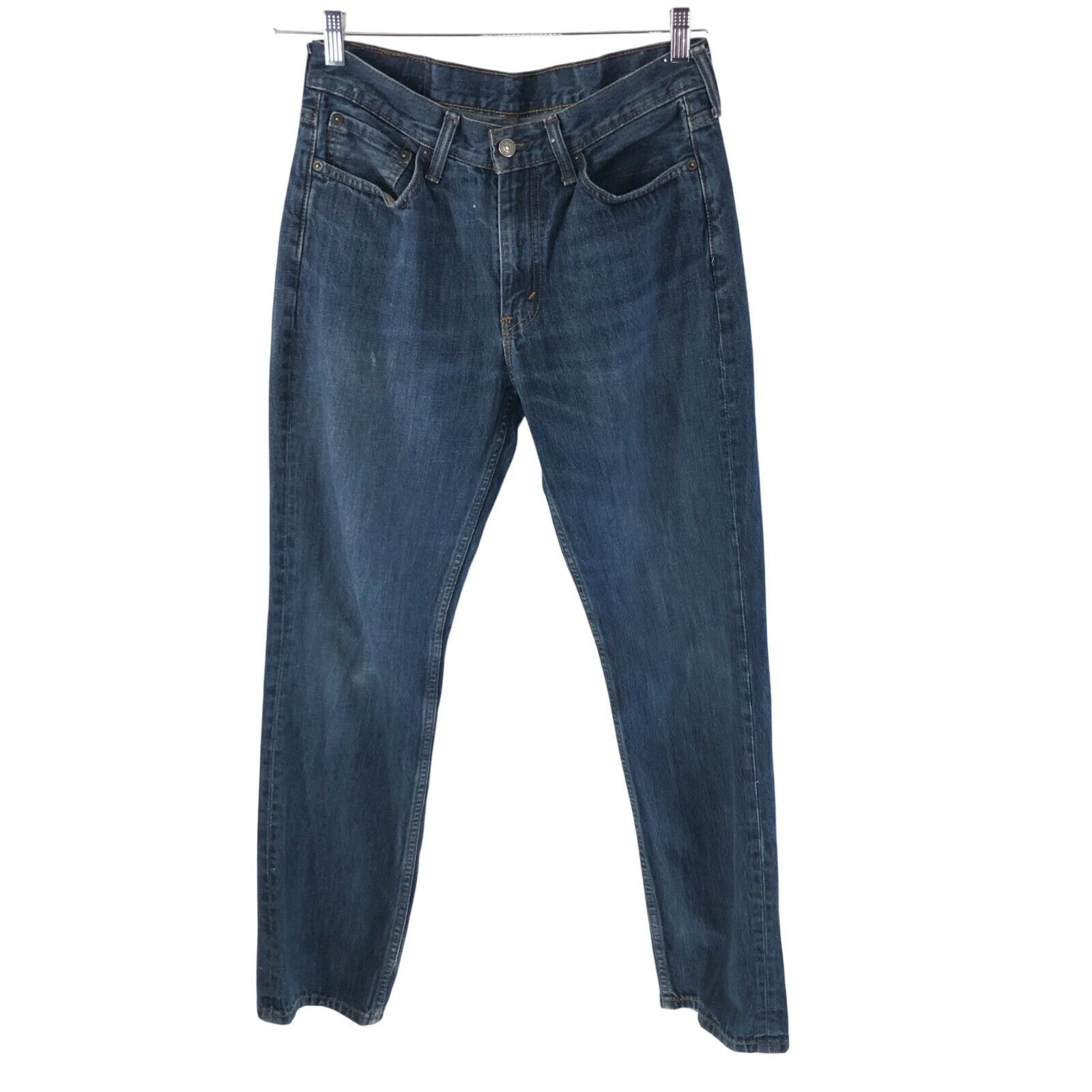Levi's Levis Mens Jeans 514 Straight Fit Dark Wash 32x32 Size US 32 / EU 48 - 1 Thumbnail