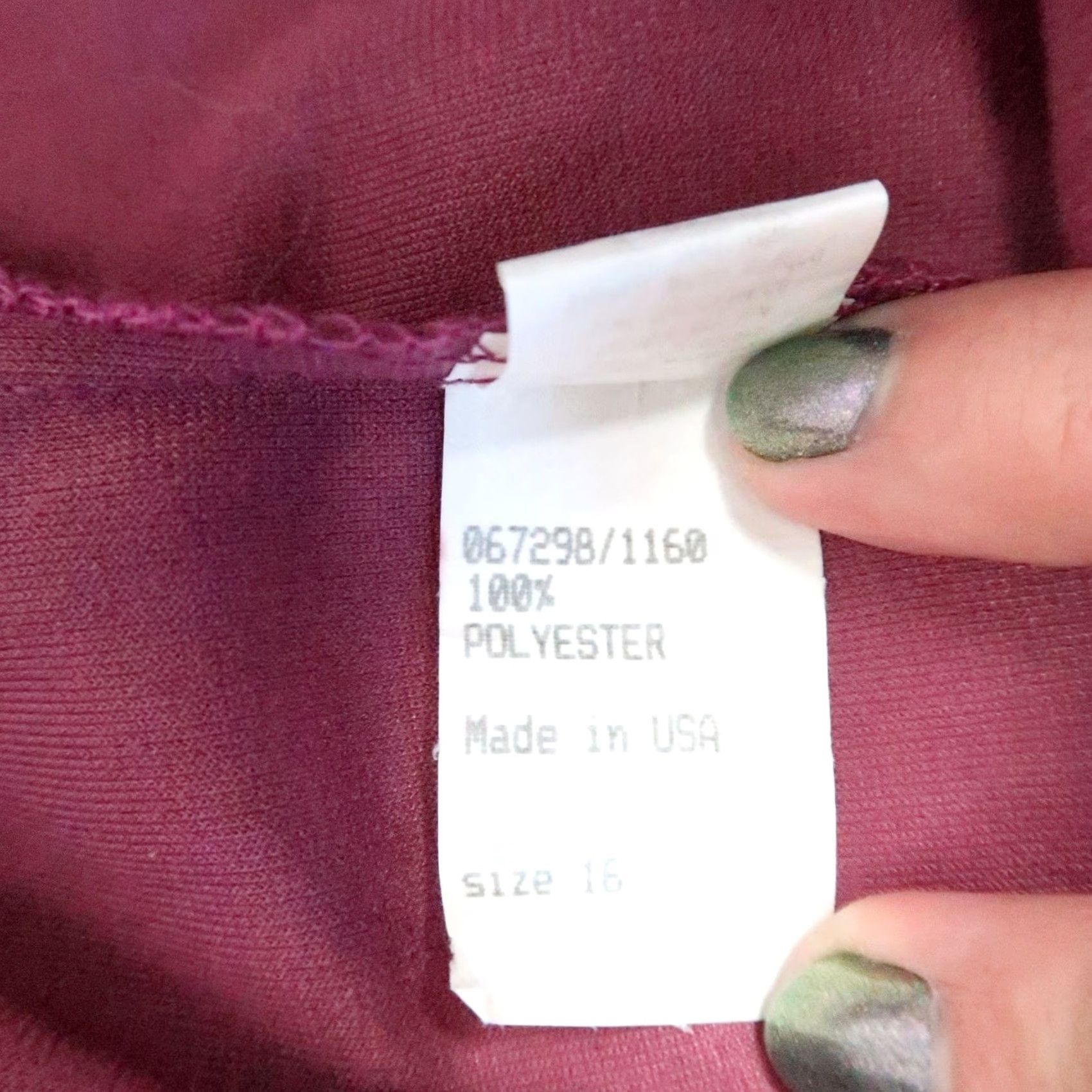 Vintage VINTAGE Bedford Fair Mauve Purple Faux Suede A-Line Midi Skirt 80s 16 Womens Size 38" / US 16 / IT 52 - 6 Thumbnail