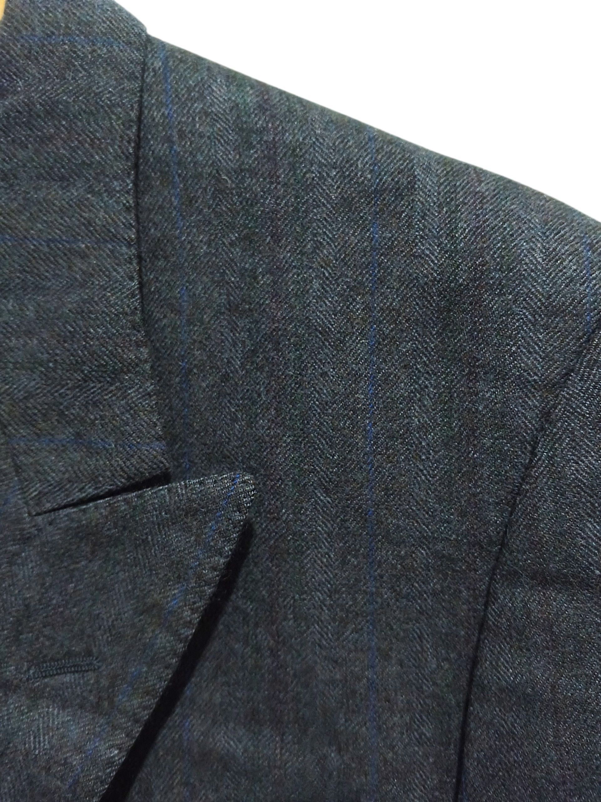 Valentino Valentino Uomo 80-90s Wool Double Breasted suit set up Size 48R - 5 Thumbnail