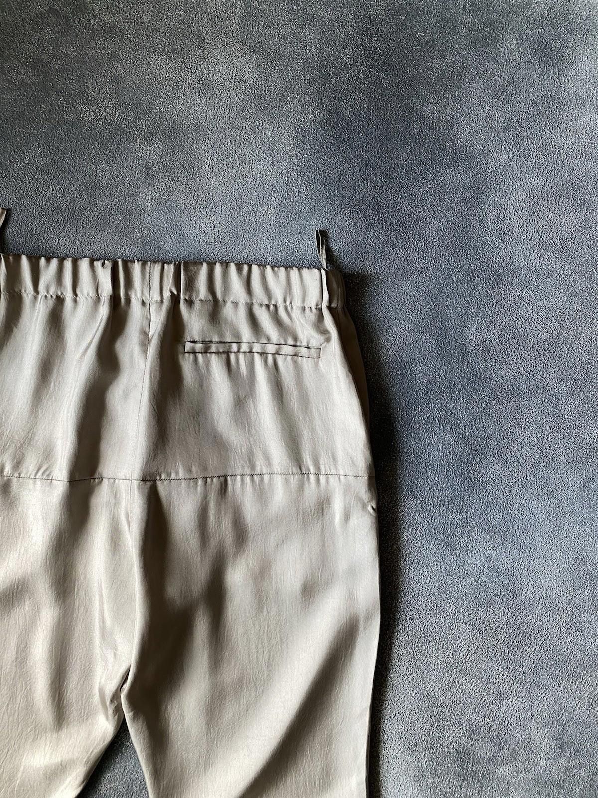 Miu Miu Fall 2007 Miu Miu Runway Satin Front Double Pocket Pants Men Size US 30 / EU 46 - 12 Thumbnail