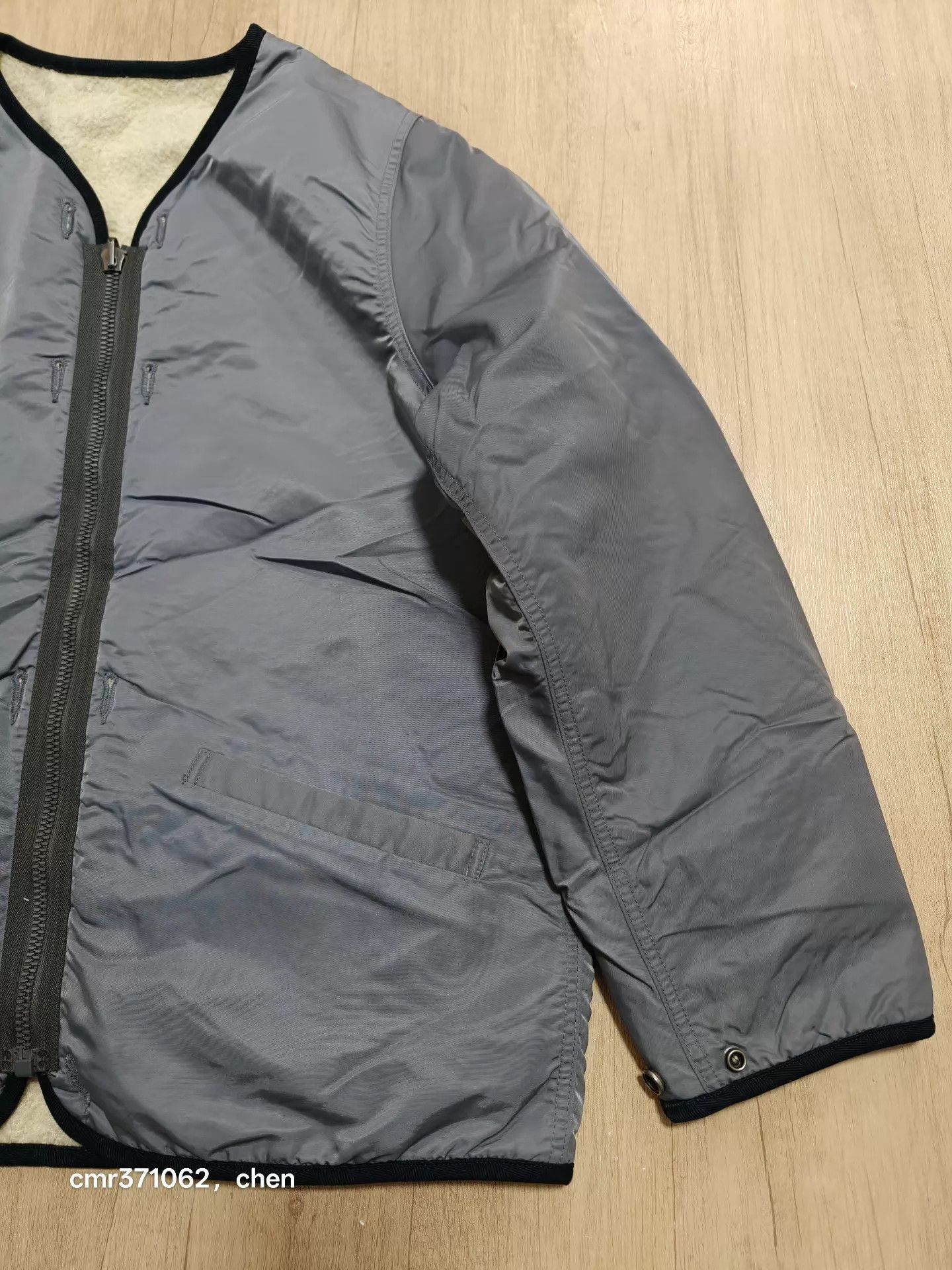 Visvim Visvim 19AW Spot Iris Liner Jkt Grey 3 98% New Old Inner Size US L / EU 52-54 / 3 - 3 Thumbnail