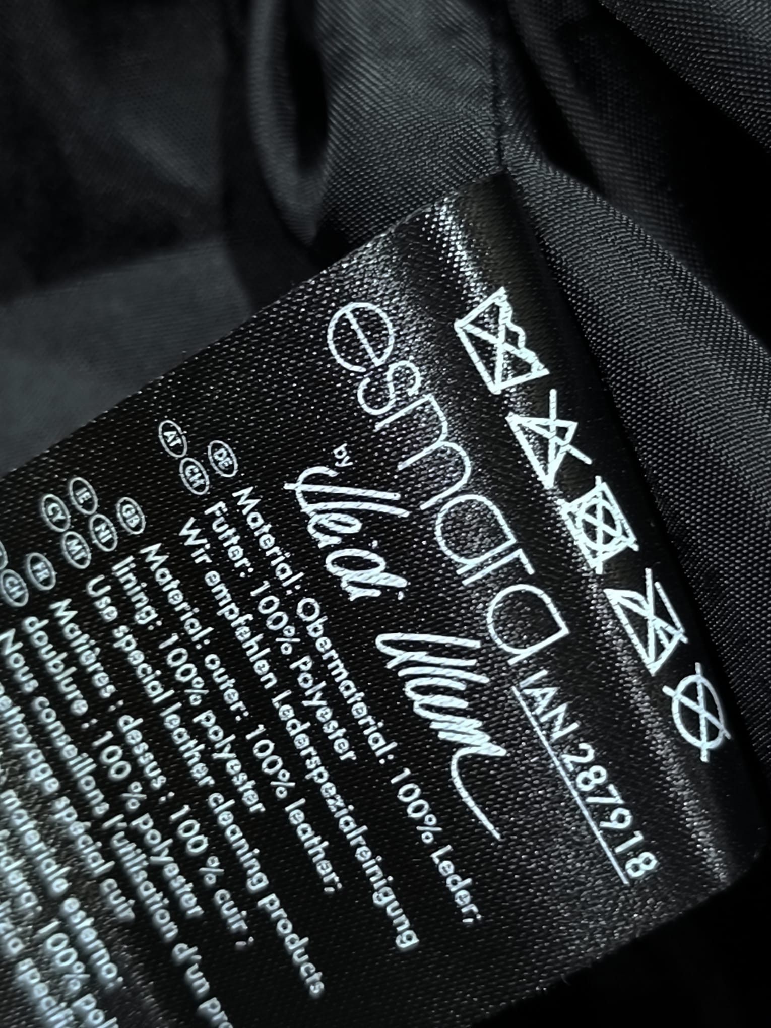 Leather avantgarde archival leather jacket moto girl sleaze opium Size S / US 4 / IT 40 - 17 Thumbnail