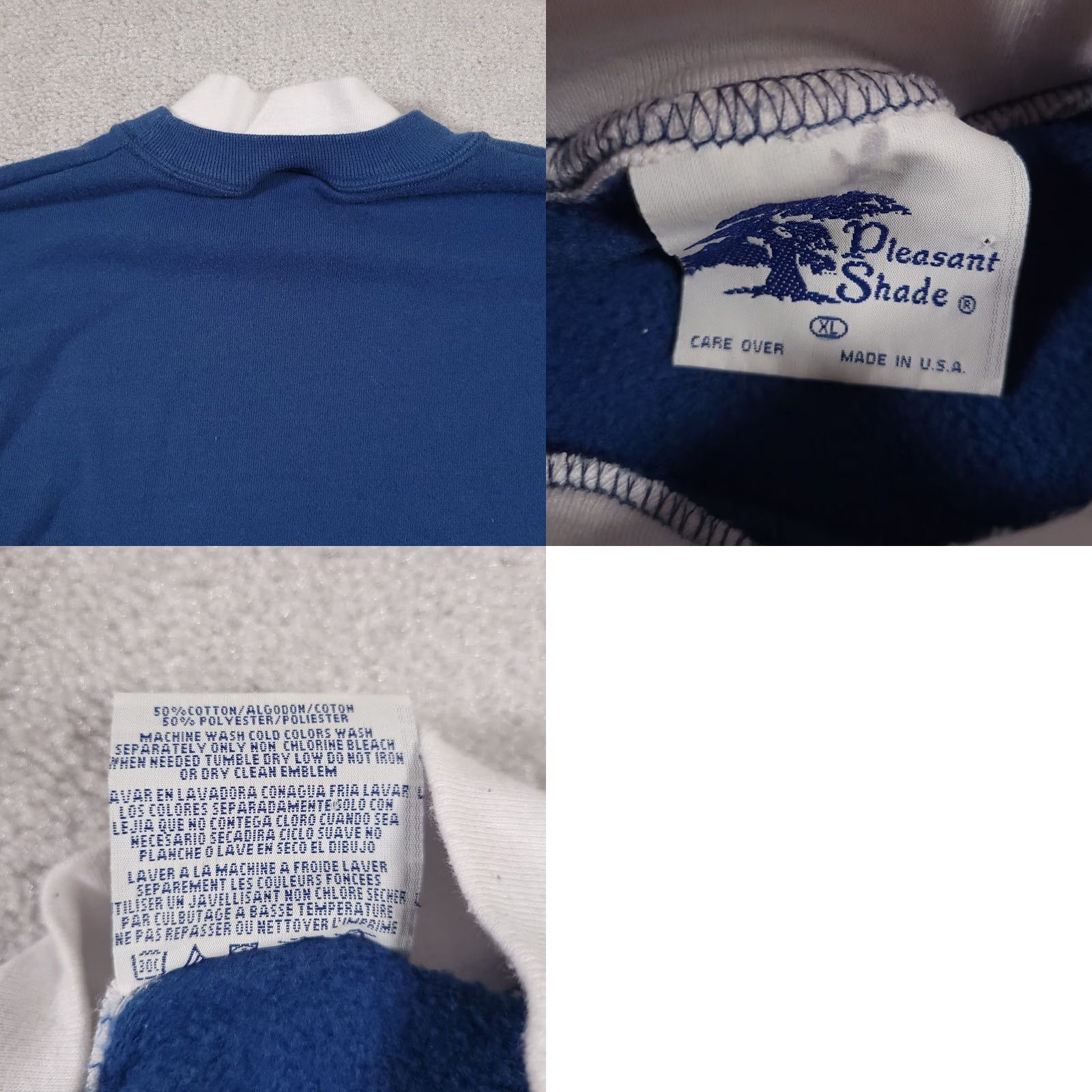 Vintage VINTAGE Pleasant Shade Grandma Sweatshirt Women XL Blue Winter Snow Birds USA Sweatshirt Pullover Crew Neck Long Sleeve Casual All Seasons Mens/Womens Size XL / US 12-14 / IT 48-50 - 9 Thumbnail