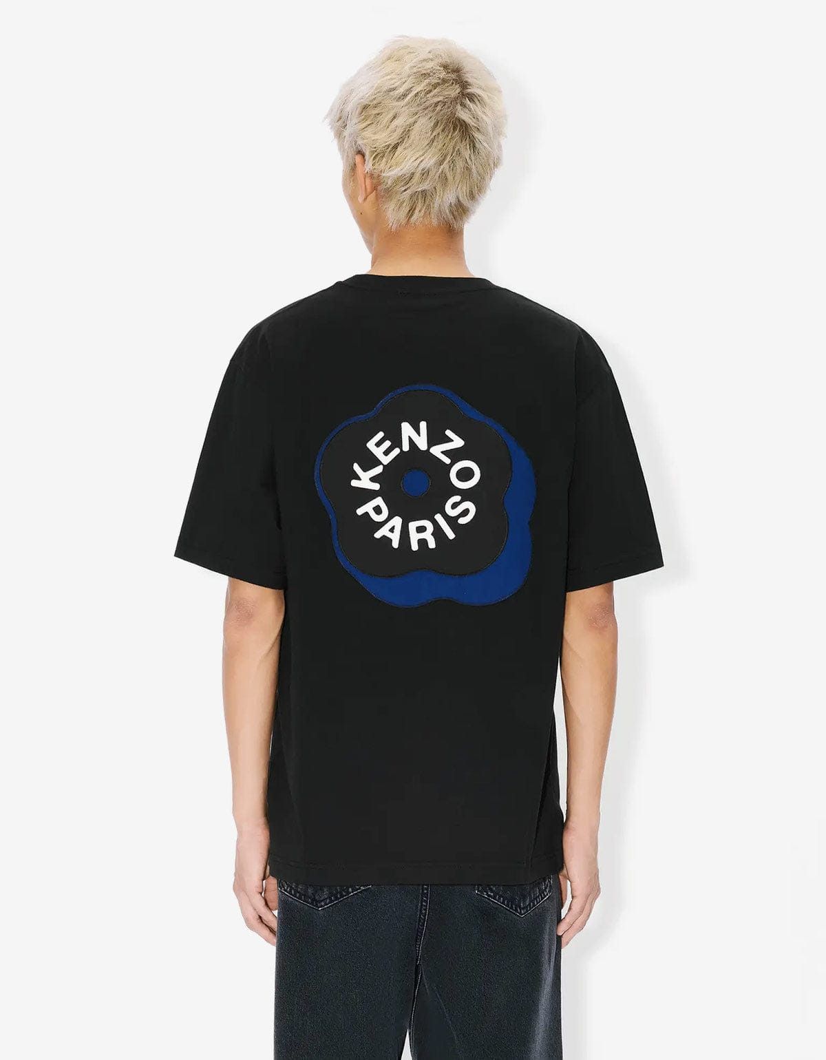 Kenzo Kenzo Black Boke Flower 2.0 Embroidered Oversized T-Shirt Size US S / EU 44-46 / 1 - 2 Thumbnail