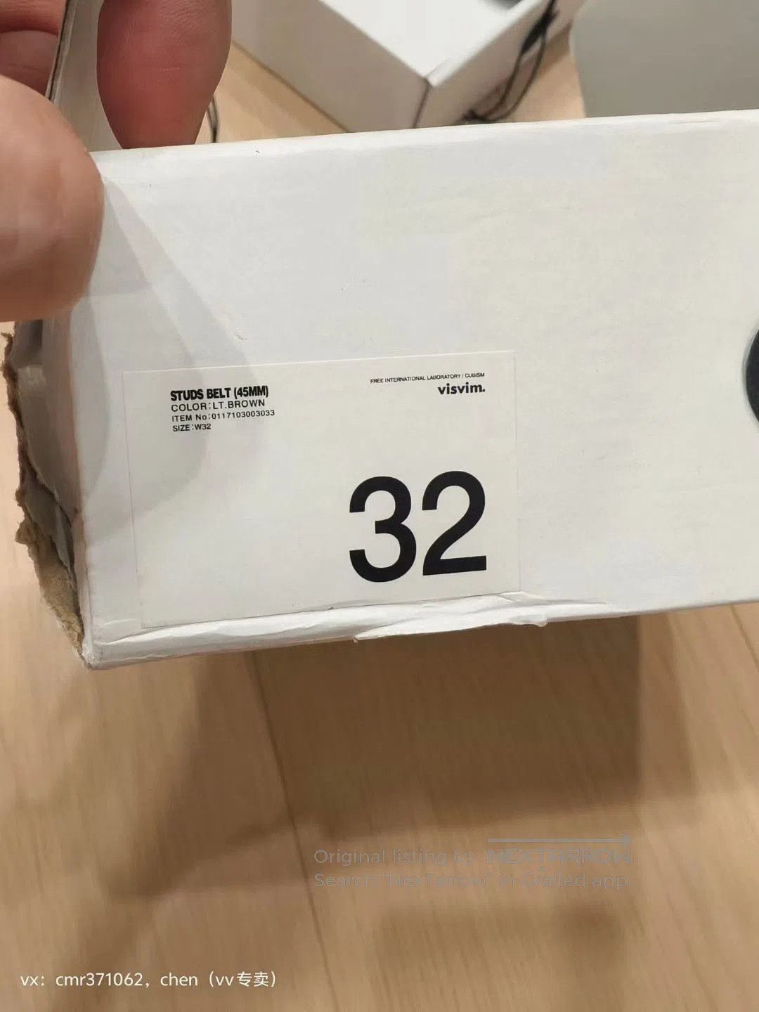 Visvim visvim 17SS STUDS BELT 45MM. Size ONE SIZE - 8 Thumbnail