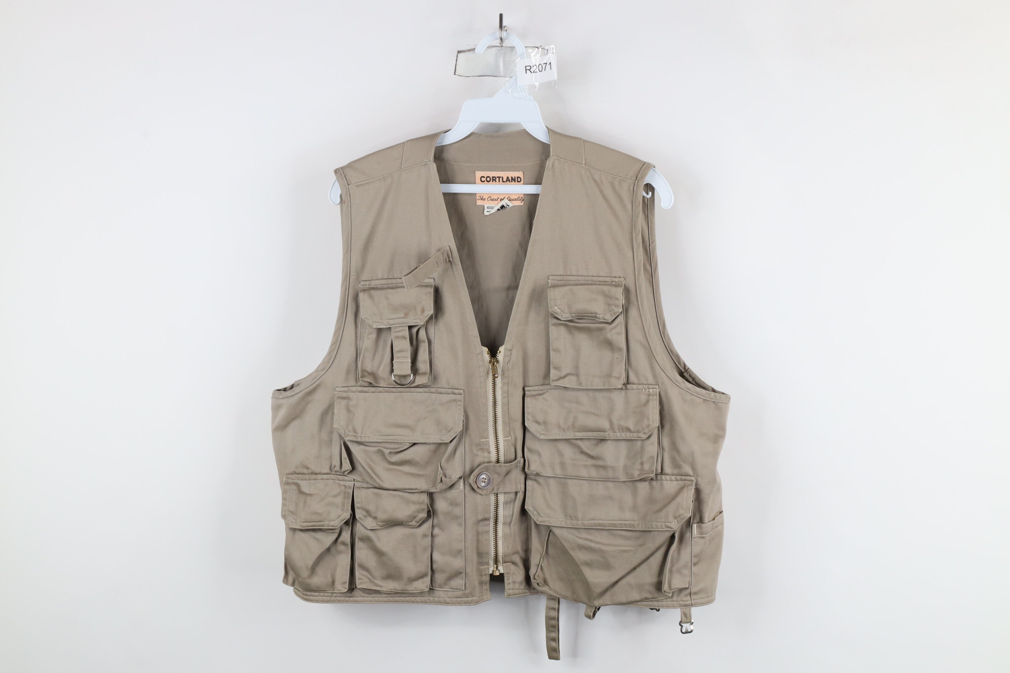 Vintage Vintage 70s 80s Streetwear Tactical Fly Fishing Vest Jacket Size US XL / EU 56 / 4 - 1 Thumbnail