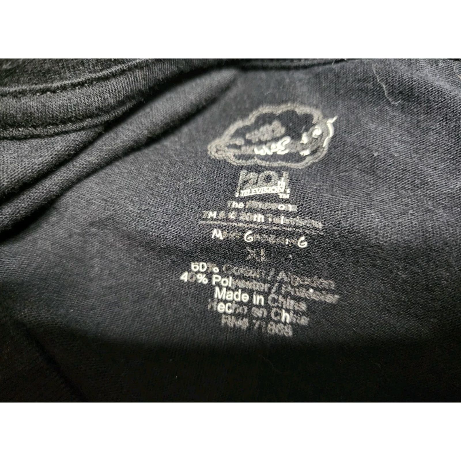 Vintage VINTAGE The Simpsons Halloween T-Shirt Womens XL Black Double-Sided Cotton Blend Size XL / US 12-14 / IT 48-50 - 5 Thumbnail