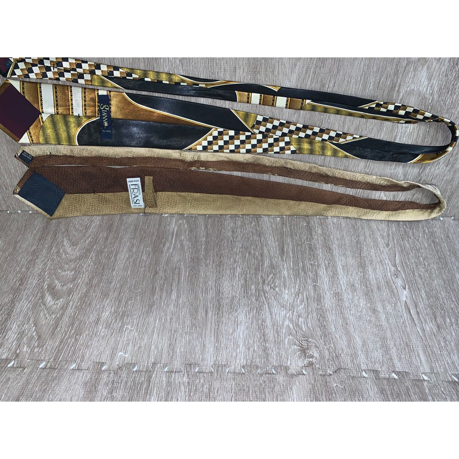 The Unbranded Brand Men's Geometric Tie Set 4pc Multicolor Business/Special Size ONE SIZE - 8 Thumbnail
