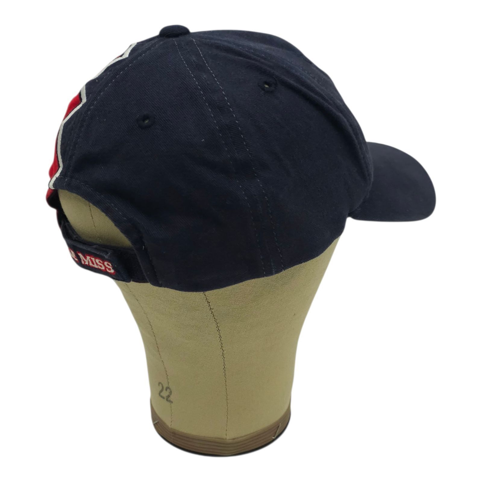 Starter Starter Ole Miss Rebels Hat Split Zig Zag OSFM Cap Y2K Shark Size ONE SIZE - 12 Thumbnail