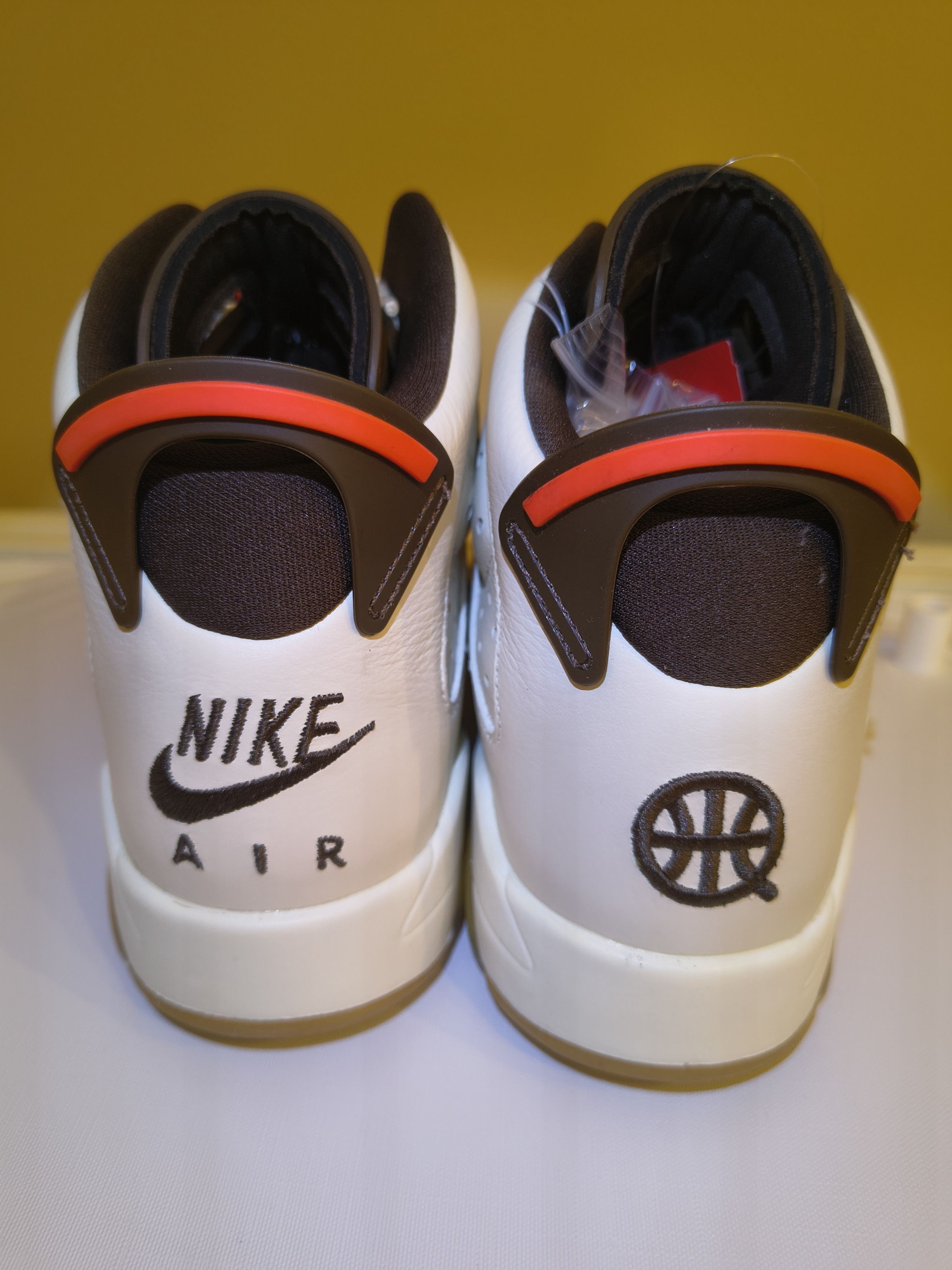 Nike Air Jordan 6 Retro GS "Quai 54" - Sail/Gum BRAND NEW No Box Size US 6 / EU 39 - 4 Thumbnail