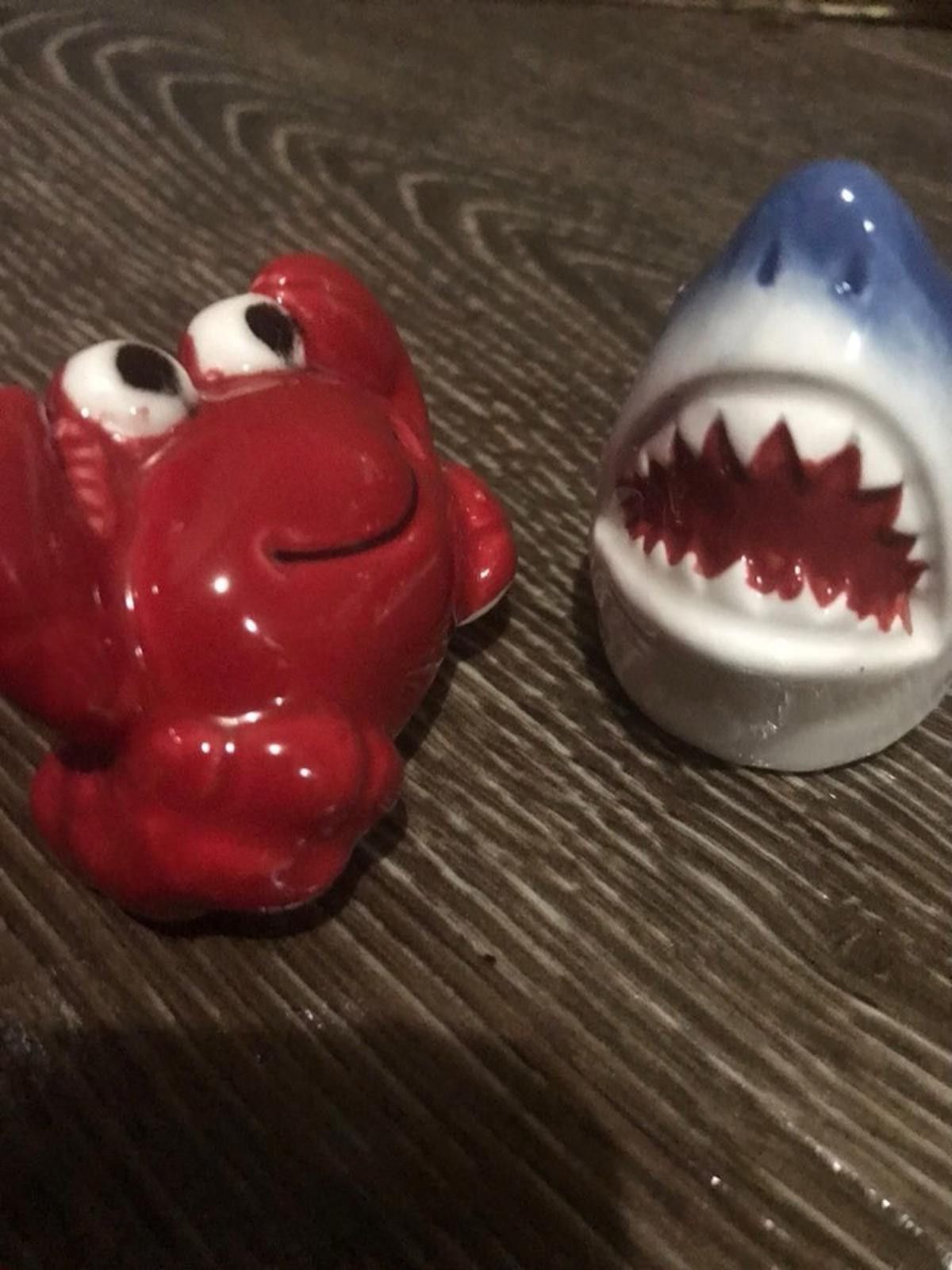 Paul & Shark Minni Salt And Pepper Shakers Shark And Lobster Size ONE SIZE - 3 Thumbnail