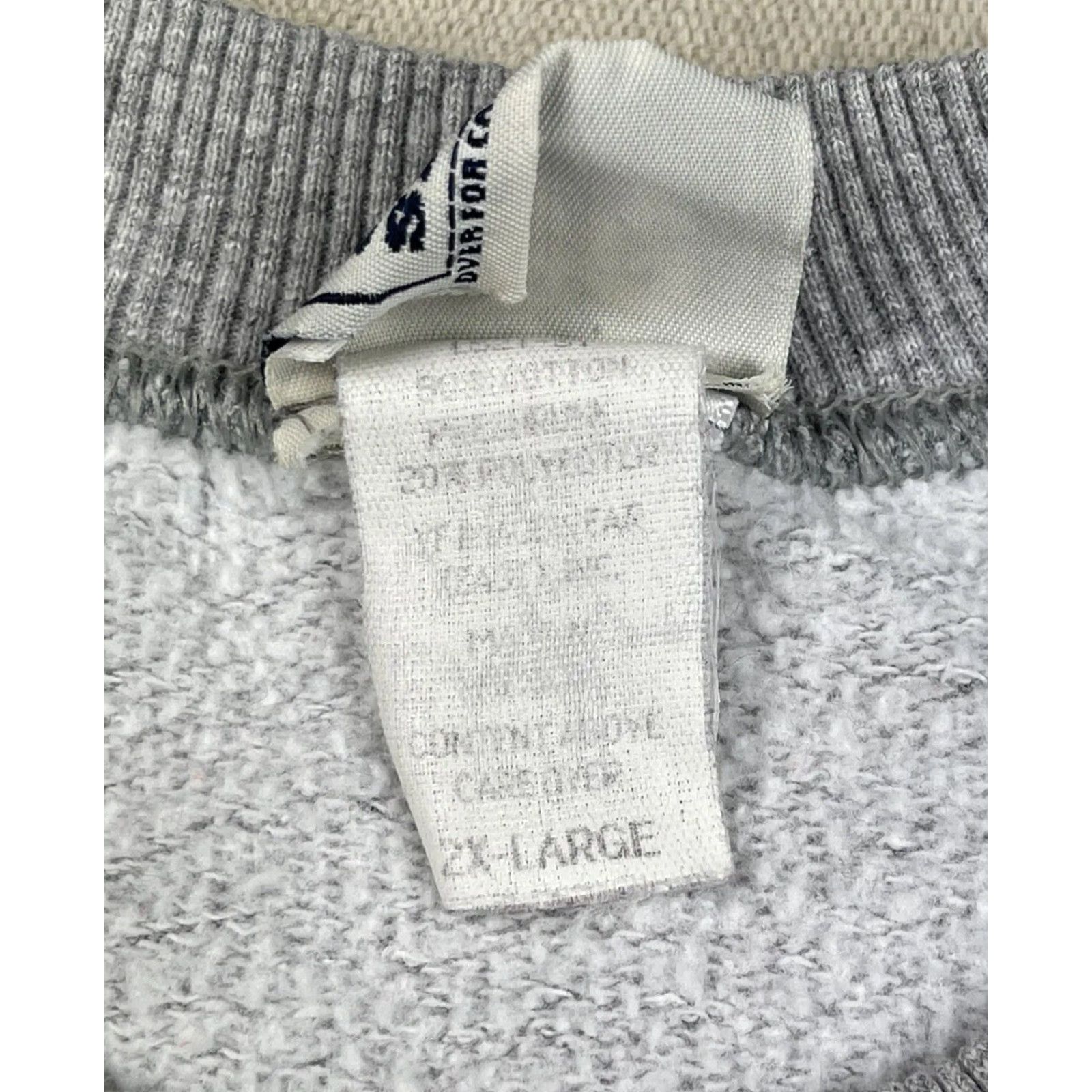 Lee VINTAGE Lee Ohio State Crewneck Sweatshirt 2XL Gray Men Sweatshirt Buckeyes Big Ten Champions 2002 NCAA 90s College Sports USA Football Shirt Size US XXL / EU 58 / 5 - 4 Thumbnail