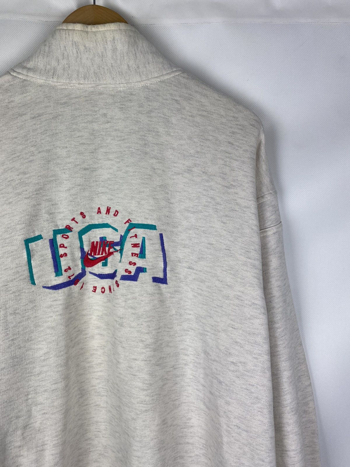 Nike Nike Vintage 1/4 Zip Pullover Sweatshirt Size XL Size US XL / EU 56 / 4 - 20 Thumbnail