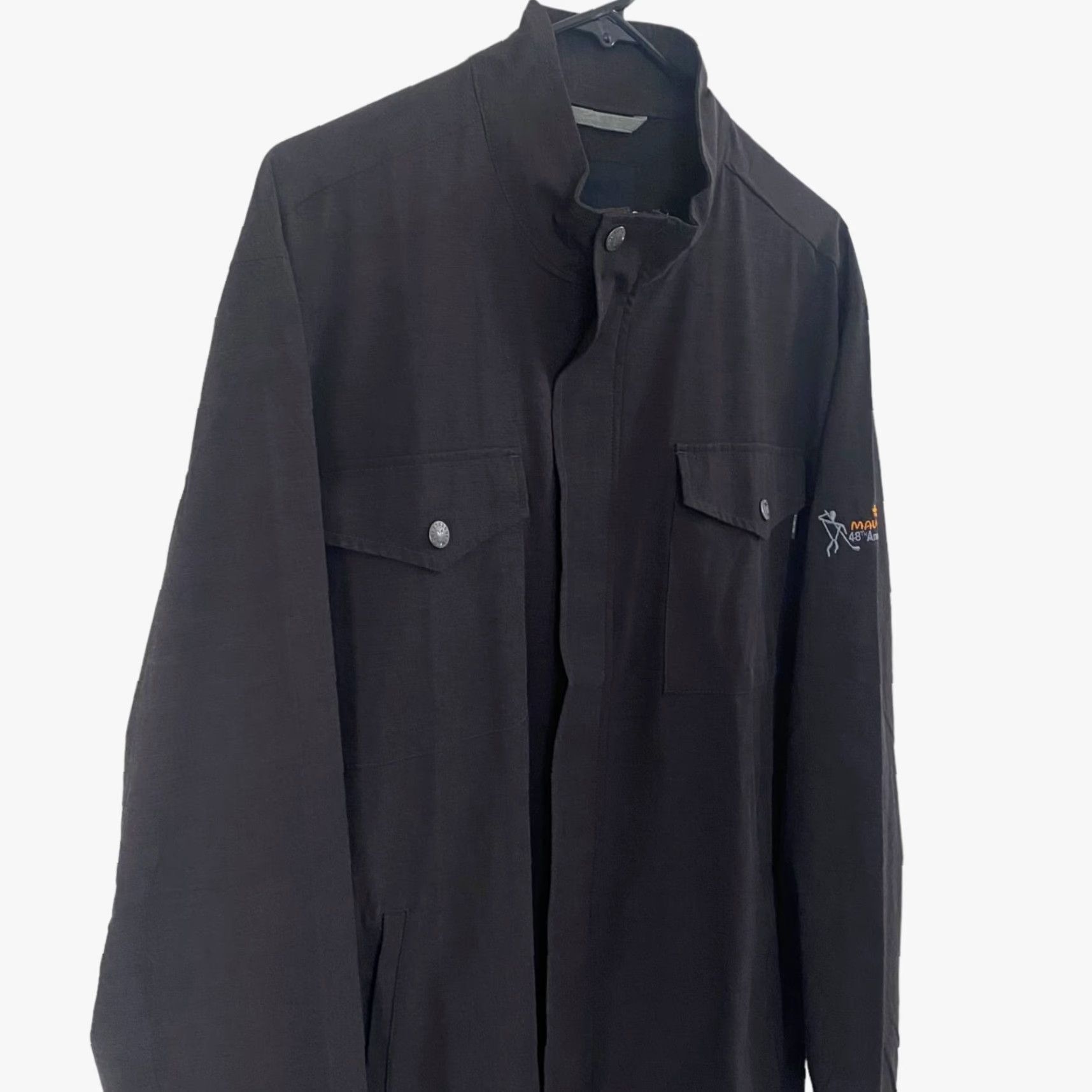 Vintage Linksoul Boardwalker Full-Zip Windbreaker Jacket Men's Gray M Logo Mauna Kea Golf Size US M / EU 48-50 / 2 - 4 Thumbnail