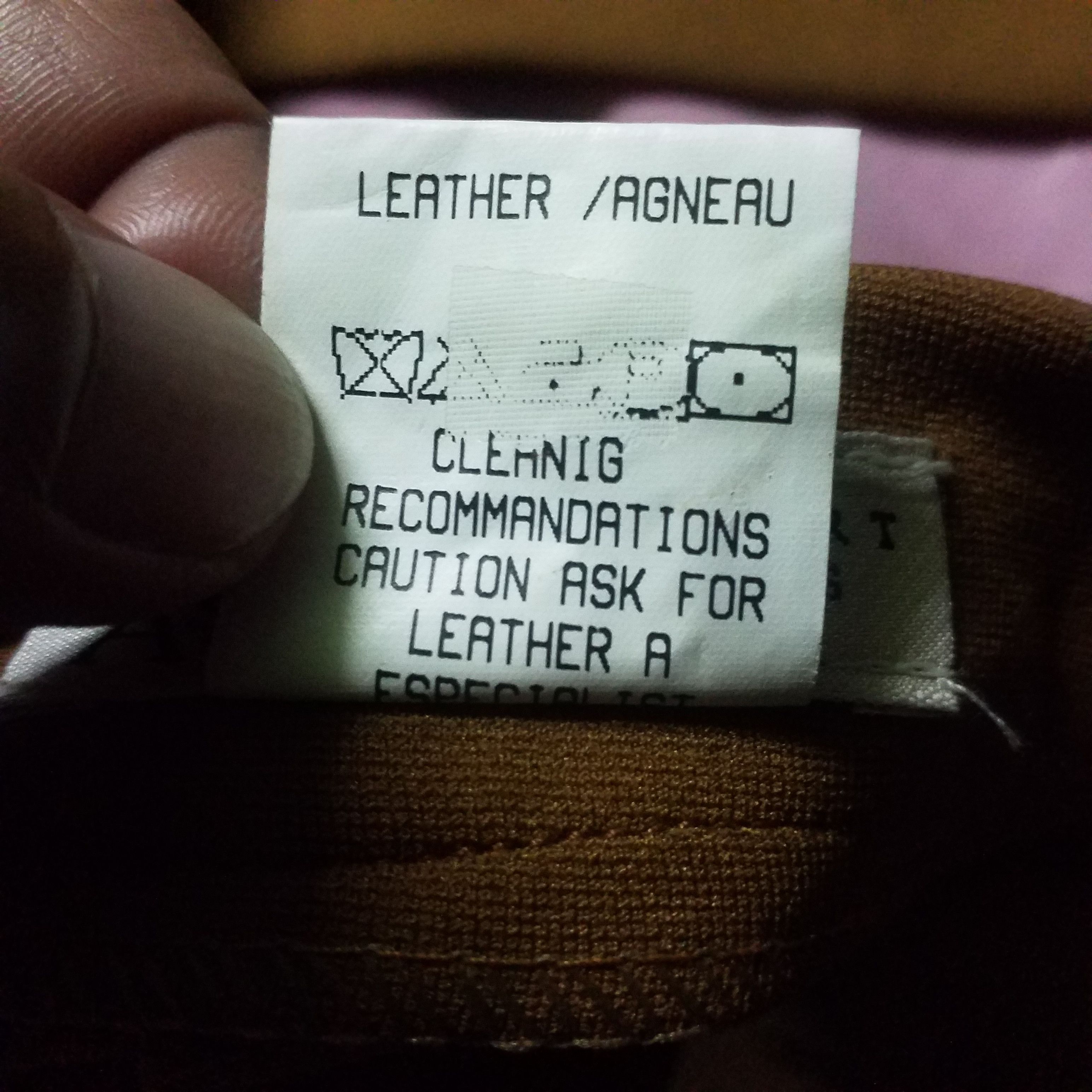 Other ABSOLU CONFORT MIX LEATHER STRETCH PANT MADE IN FRANCE Size 28" / US 6 / IT 42 - 5 Thumbnail