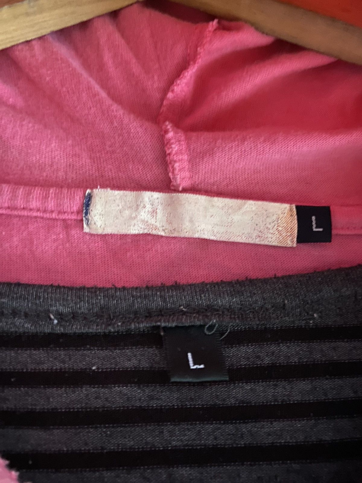 If Six Was Nine × Japanese Brand × Le Grande Bleu (L.G.B.) 2in1 smex double layers hoodie Size US L / EU 52-54 / 3 - 6 Thumbnail