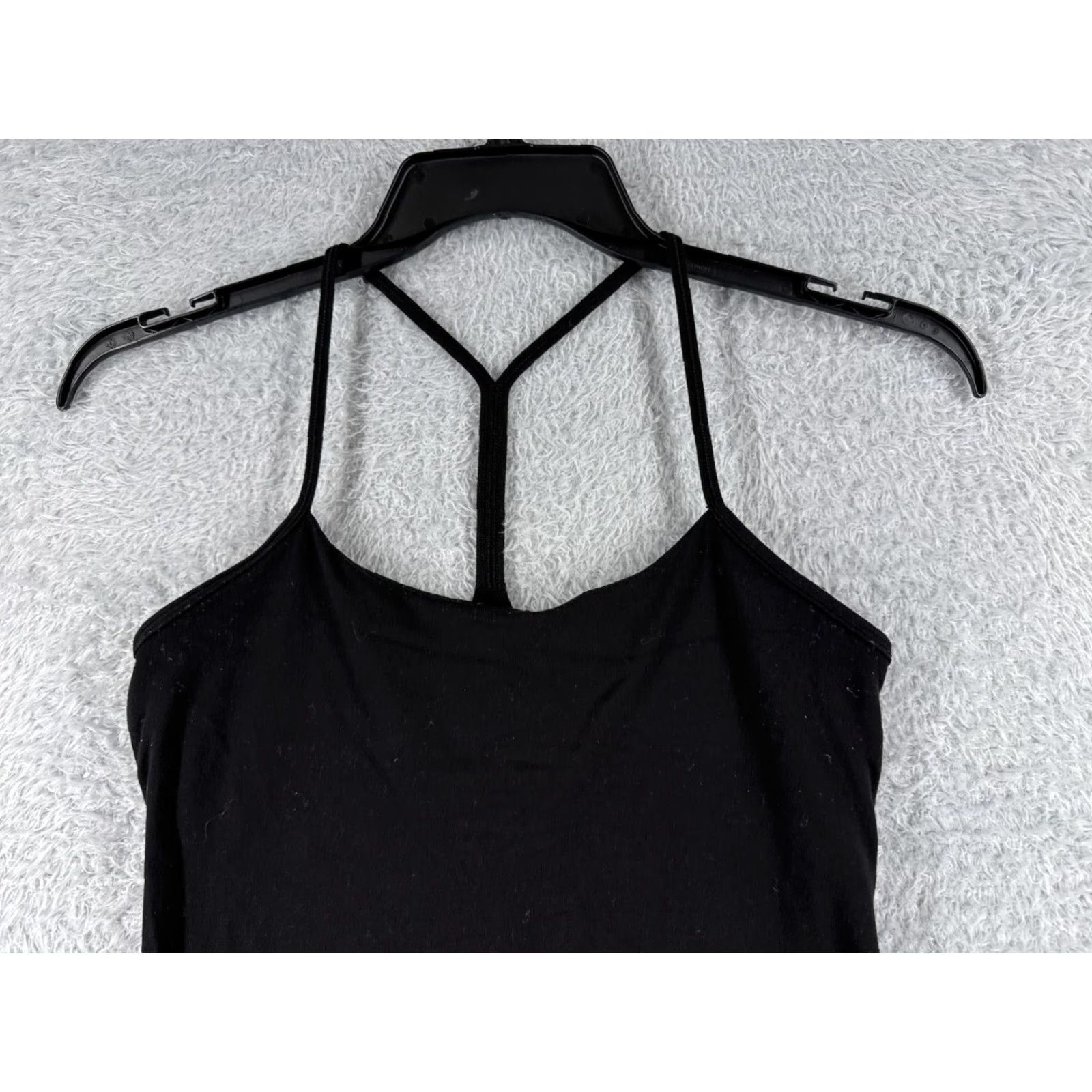 Lululemon Lululemon Shirt Women 8 Black Power Pose Tank Luon Light Fabric Yoga W1AHXS Size M / US 6-8 / IT 42-44 - 4 Thumbnail