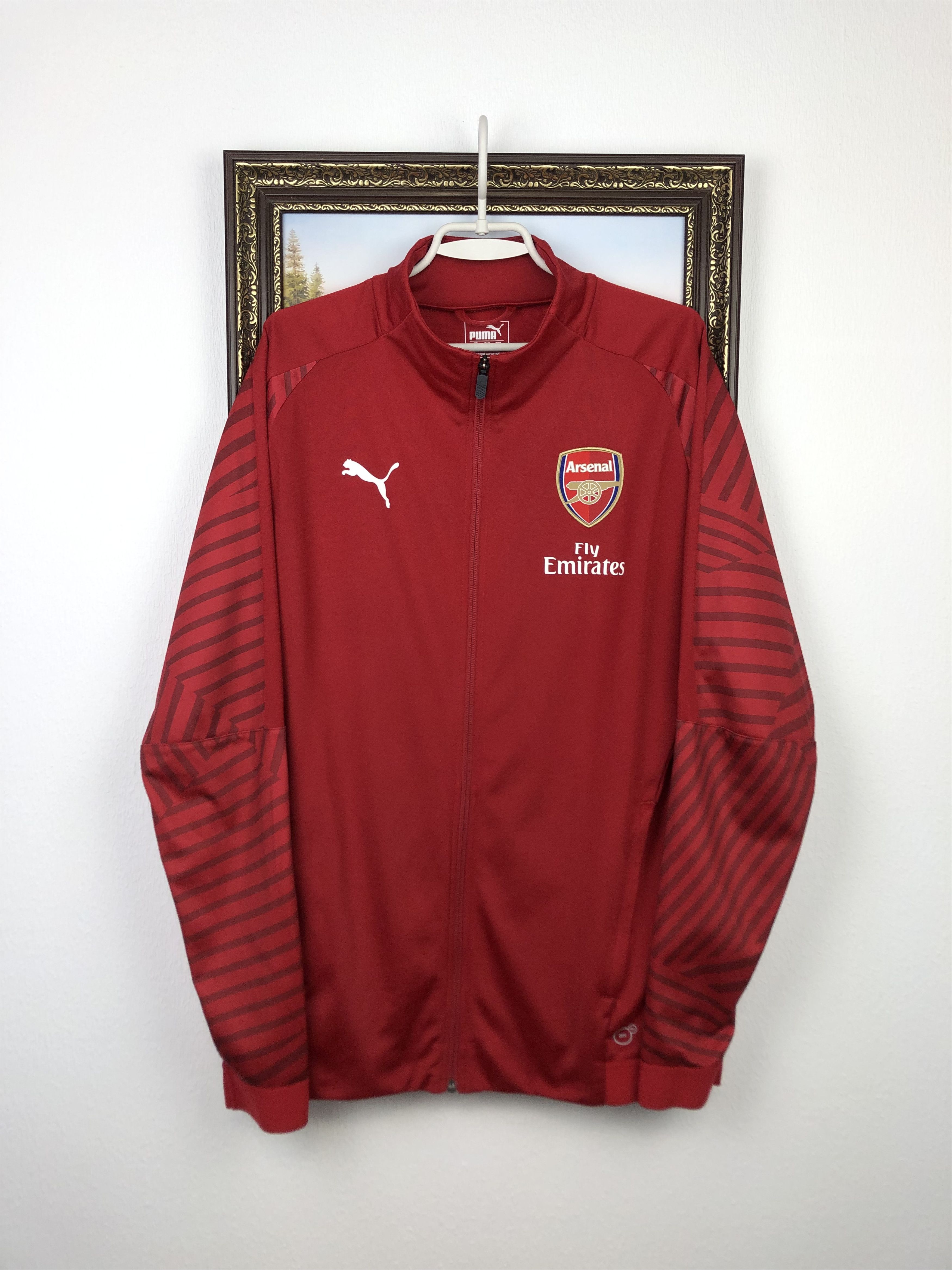 Puma Arsenal Puma Football Jacket Soccer Track Top Gunners Size US L / EU 52-54 / 3 - 1 Thumbnail